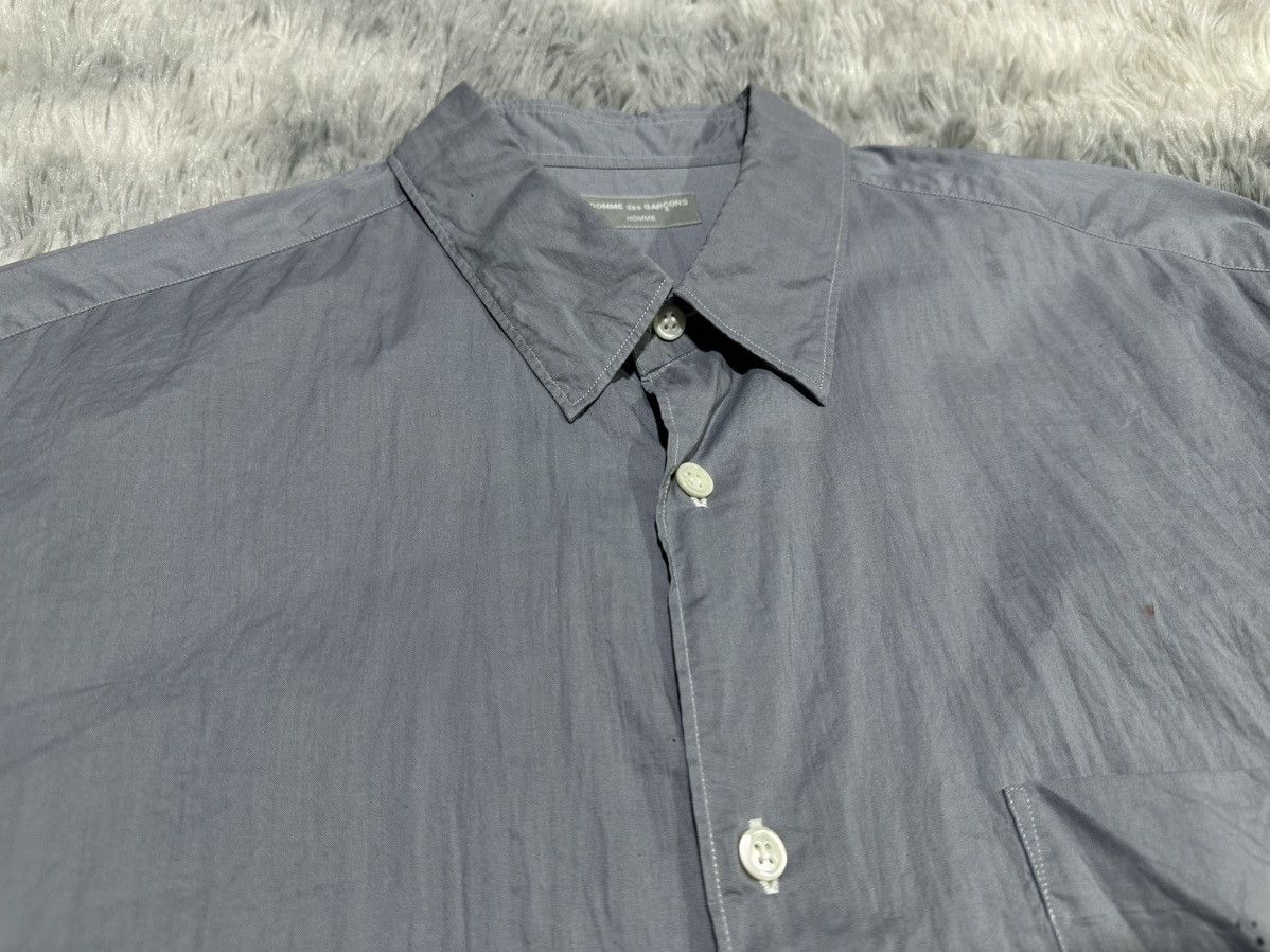 Comme des Garcons Homme 🔥1997 Comme Des Garcons Homme Shirt Distressed Size US XL / EU 56 / 4 - 4 Thumbnail