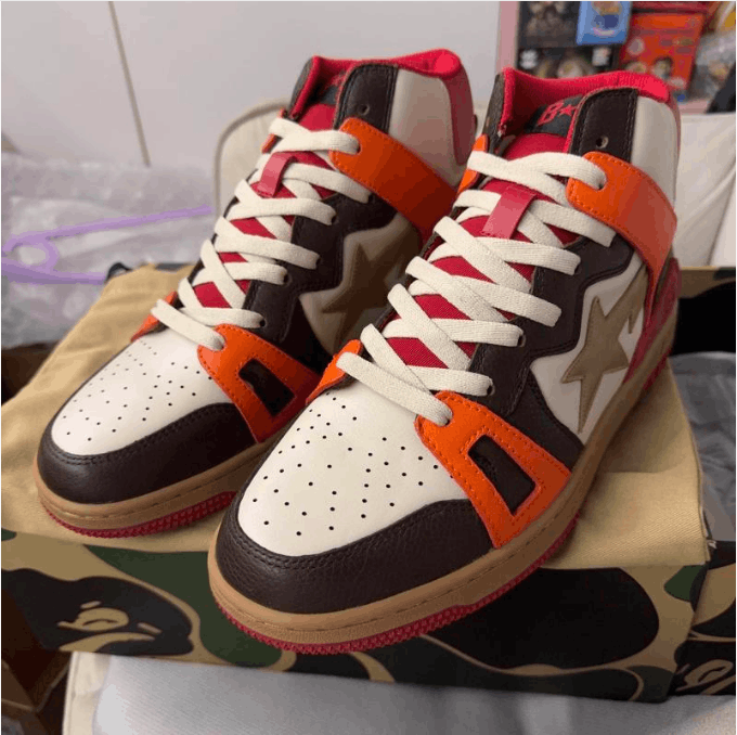 Bape ABATHINGAPE high-top sneaker for men Size US 9.5 / EU 42-43 - 1 Thumbnail