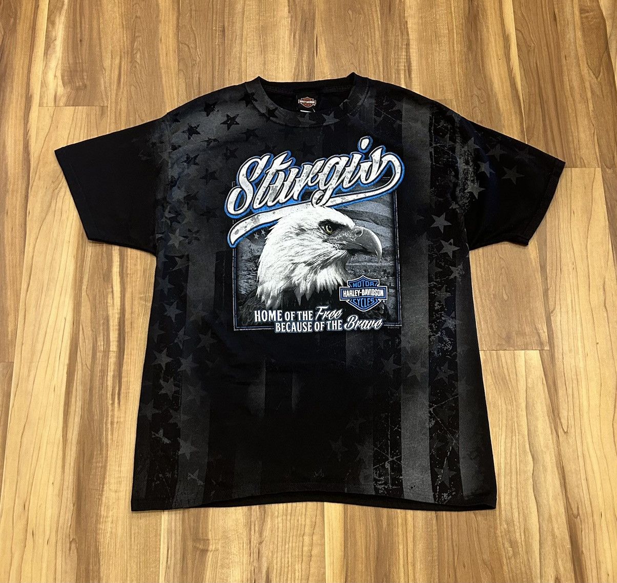 Harley Davidson Harley Davidson Sturgis Eagle Tee Size US XL / EU 56 / 4 - 1 Thumbnail