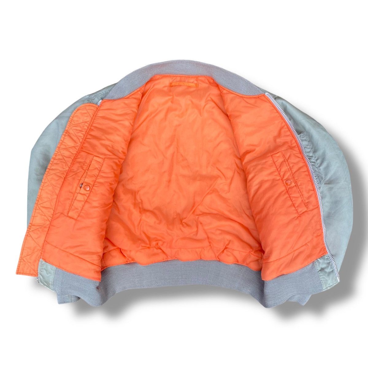 Vintage Vintage Flyer’s Man USAF Intermediate Ma-1 Bomber Jacket.#E8 Size US L / EU 52-54 / 3 - 4 Thumbnail