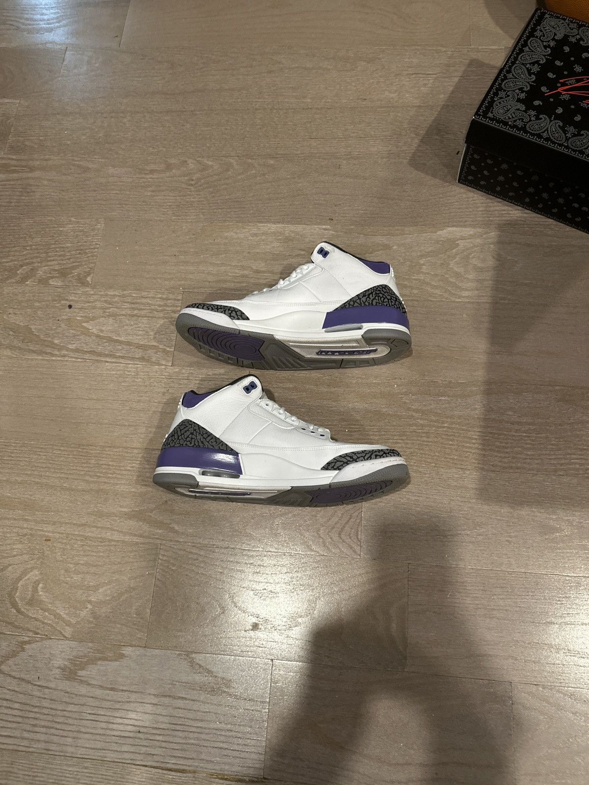 Air Jordan 3 Retro Iris Purple size 13