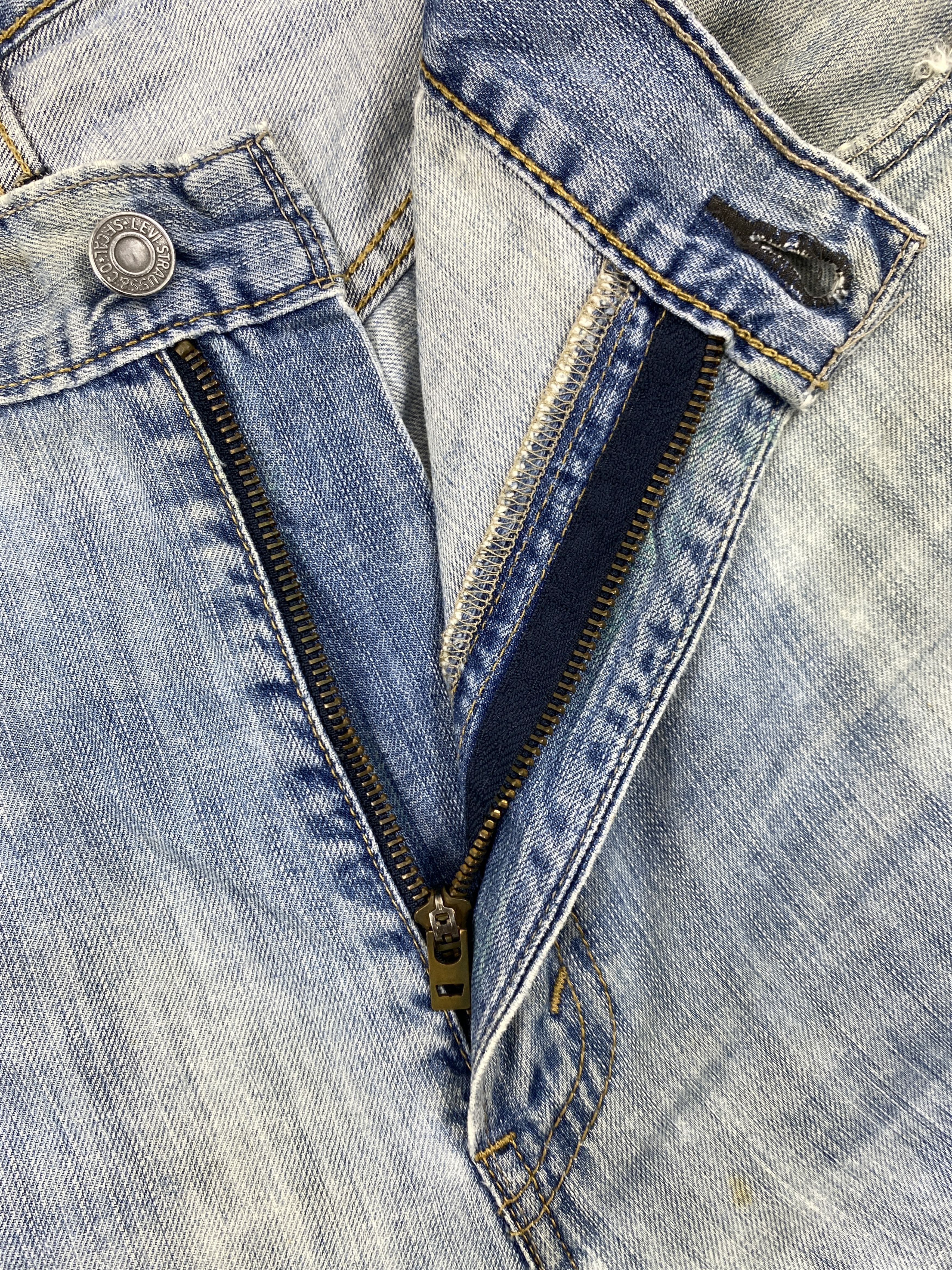 Levi's Light Wash Vintage Levi's 569 Denim 42x31.5 -JN491 Size US 40 / EU 56 - 6 Thumbnail