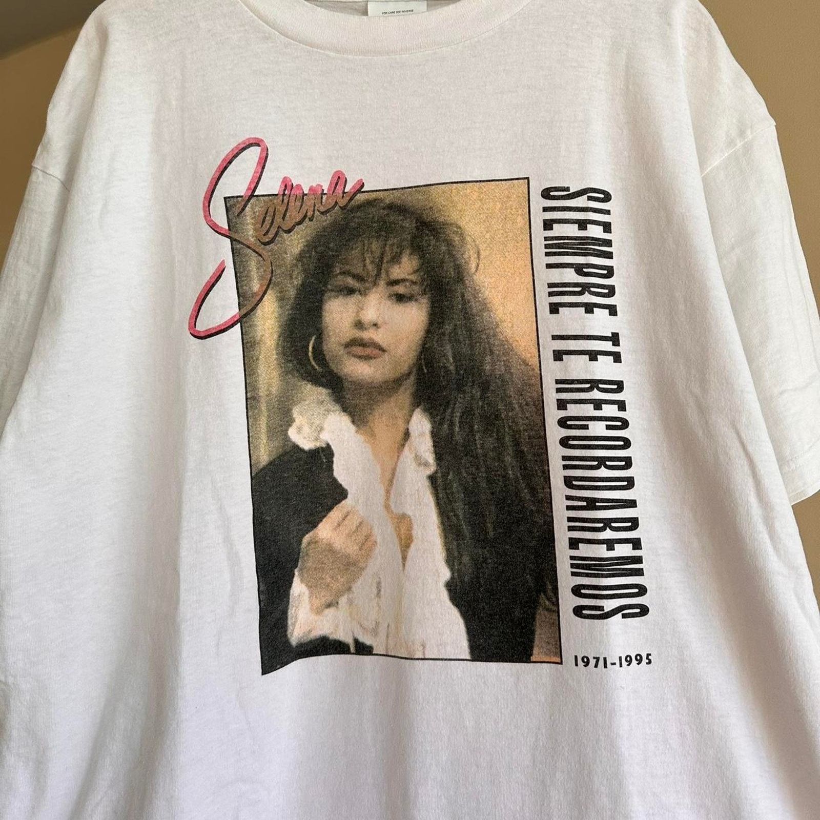Band Tees Vintage 1995 Selena Shirt Size US XL / EU 56 / 4 - 3 Thumbnail