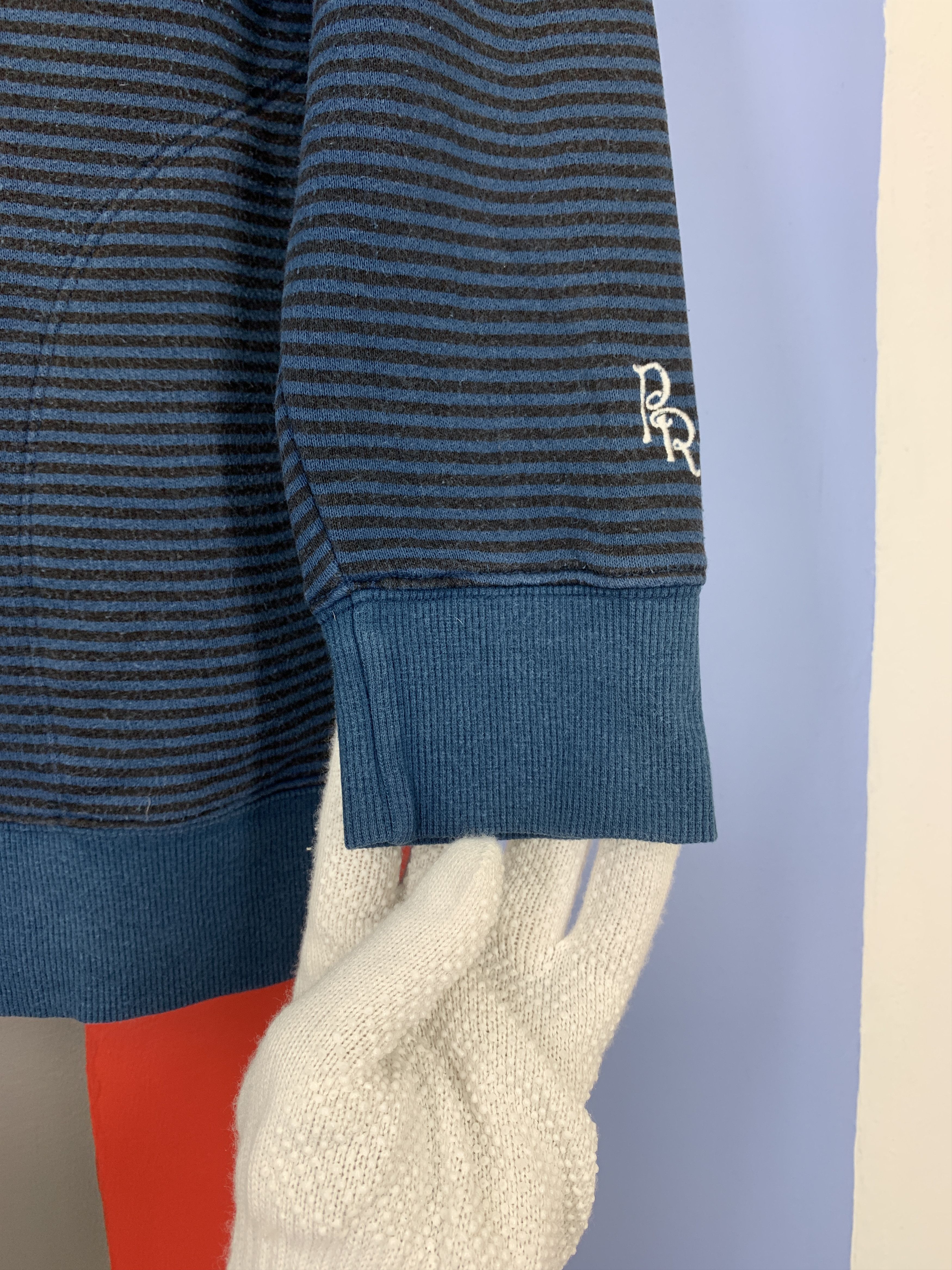 Cartoon Network × Uniqlo PETER RABBIT Stripe Hoodie Pullover #2248/22 Size US S / EU 44-46 / 1 - 5 Thumbnail