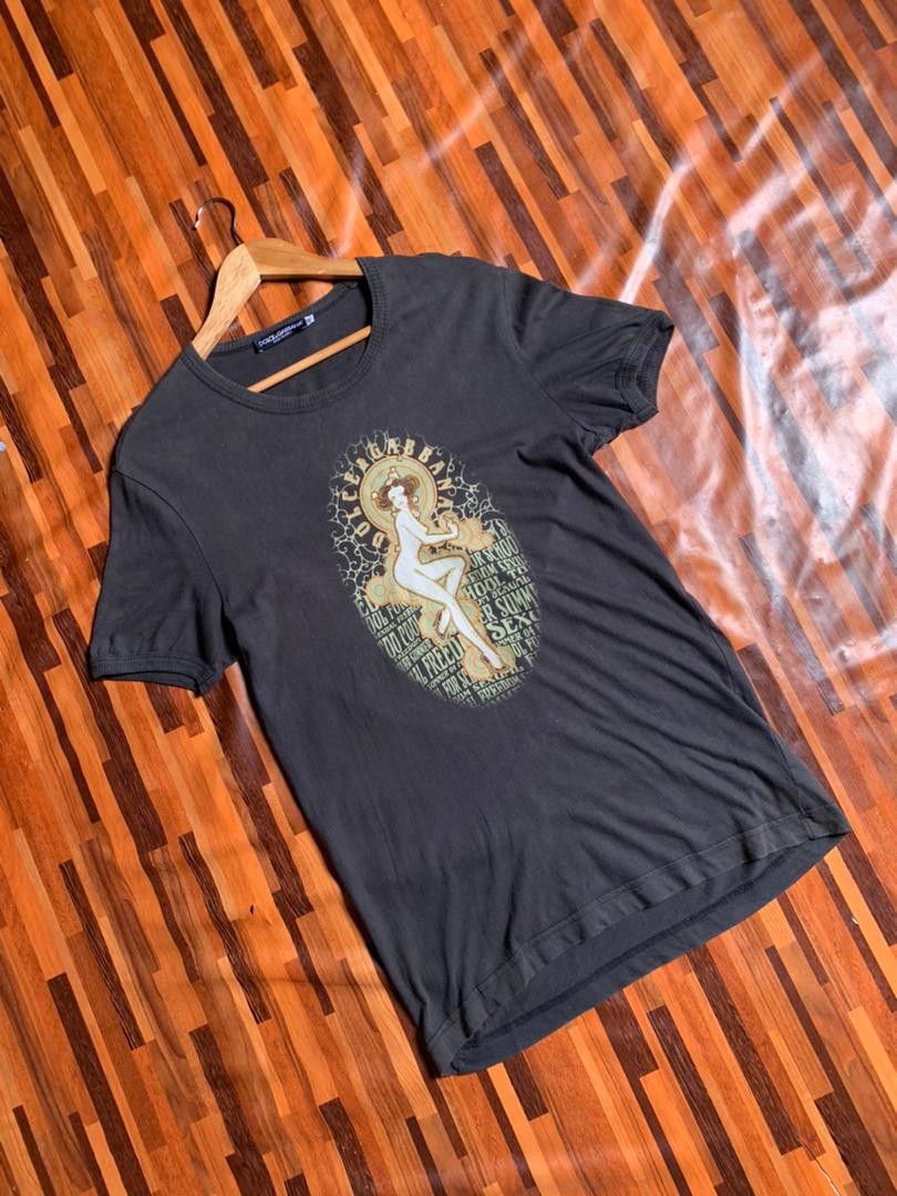 Dolce & Gabbana E31 Dolce & Gabbana SEXUAL FREEDOM SUMMER 04 T-shirt Size US L / EU 52-54 / 3 - 1 Thumbnail