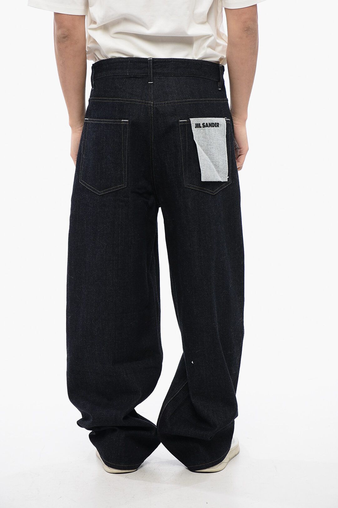 Jil Sander og1mm0625 Straight-Fit Jeans in Dark Blue Size US 30 / EU 46 - 2 Thumbnail