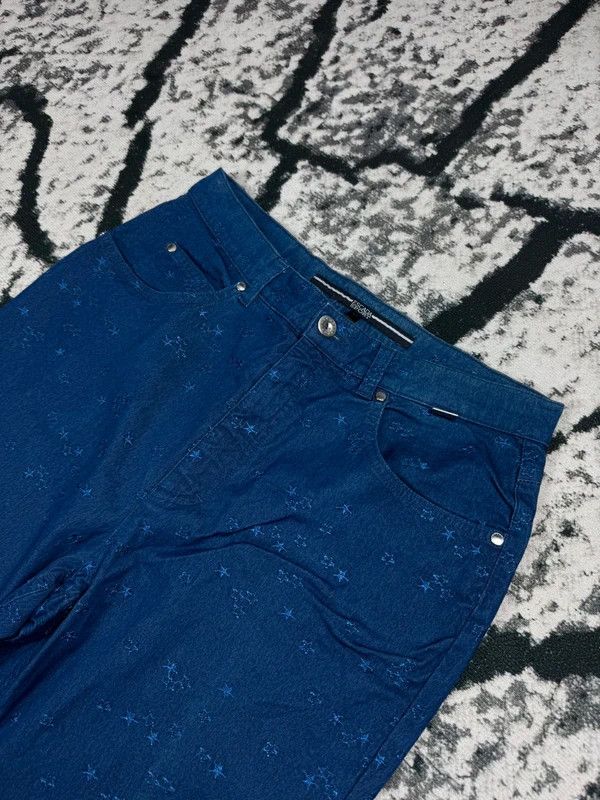Escada Escada blue logo pants 40 Size 40" / US 18 - 3 Thumbnail