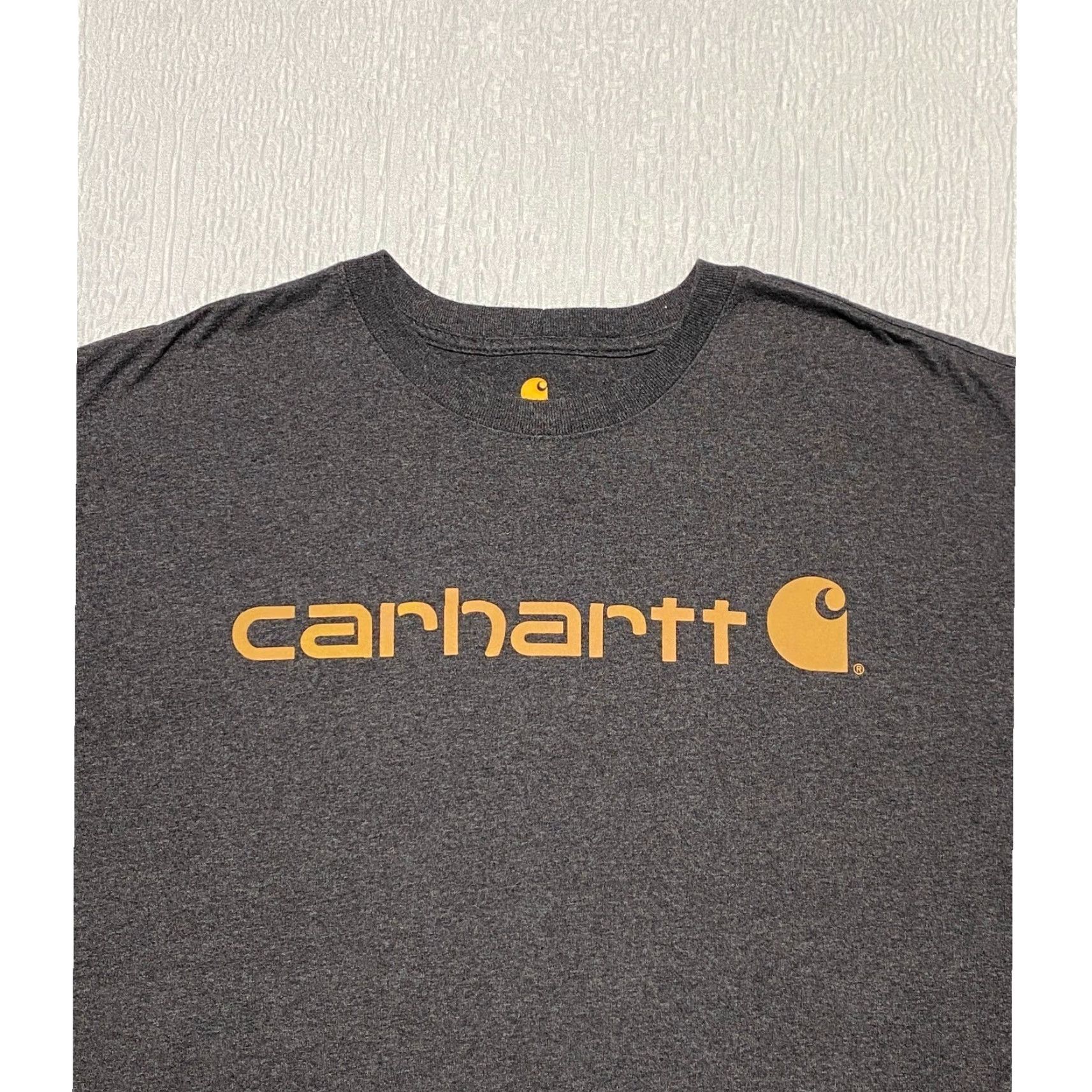 Carhartt Carhartt T-Shirt Men's 2XL Gray Short Sleeve Crew Neck Heavyweight Logo Graphic Regular Fit - Classic, Outdoor, Workwear Size US XXL / EU 58 / 5 - 2 Thumbnail