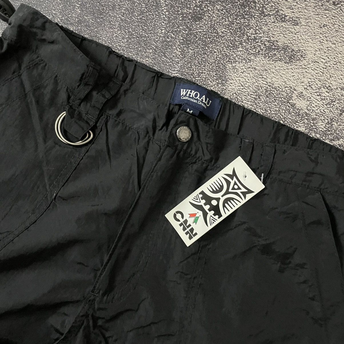 If Six Was Nine × Le Grande Bleu (L.G.B.) WHO.A.U nylon cargo balloon pants Size US 31 - 4 Thumbnail
