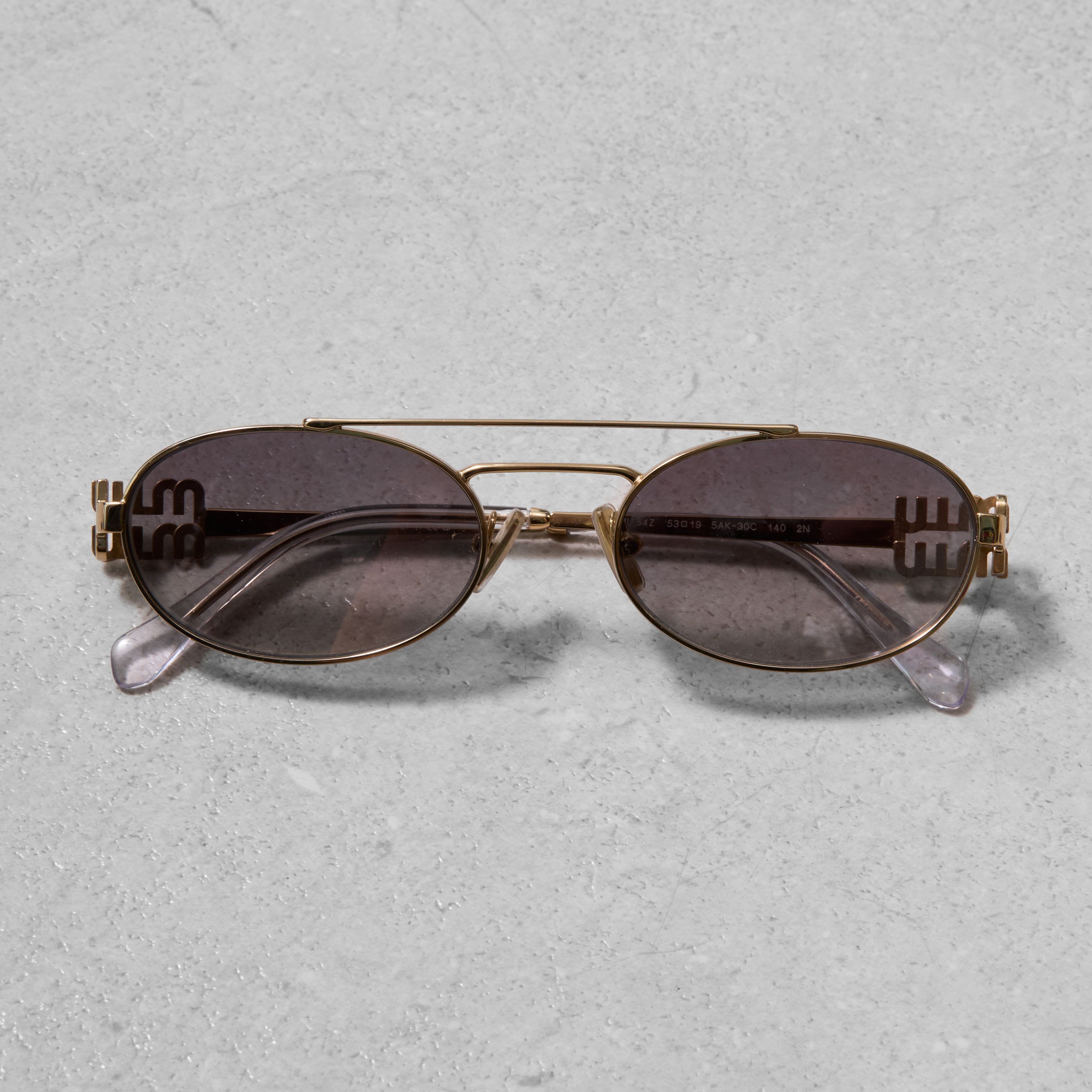 Miu Miu MIU MIU MU 54ZS 5AK30C Sunglasses Size ONE SIZE - 3 Thumbnail