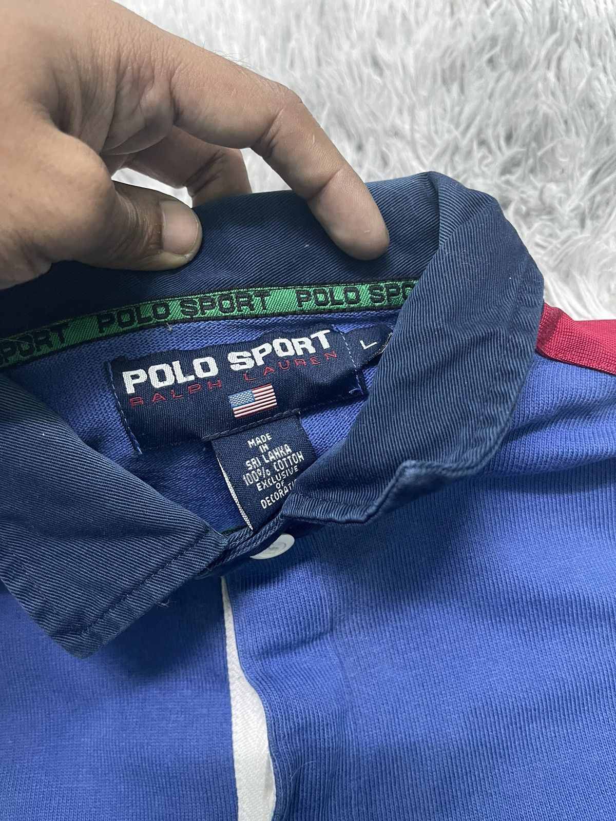 Polo Ralph Lauren RARE OG POLO SPORT BY RALPH LAUREN POLO SHIRT GENTLY USED Size US L / EU 52-54 / 3 - 12 Thumbnail