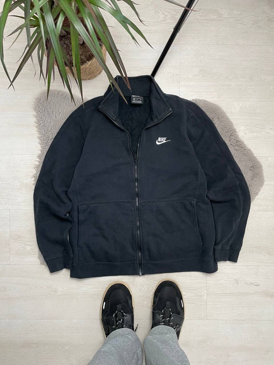 Nike Nike Vintage Boxy Hooded Oversized Center Swoosh Y2k Size US M / EU 48-50 / 2 - 1 Thumbnail