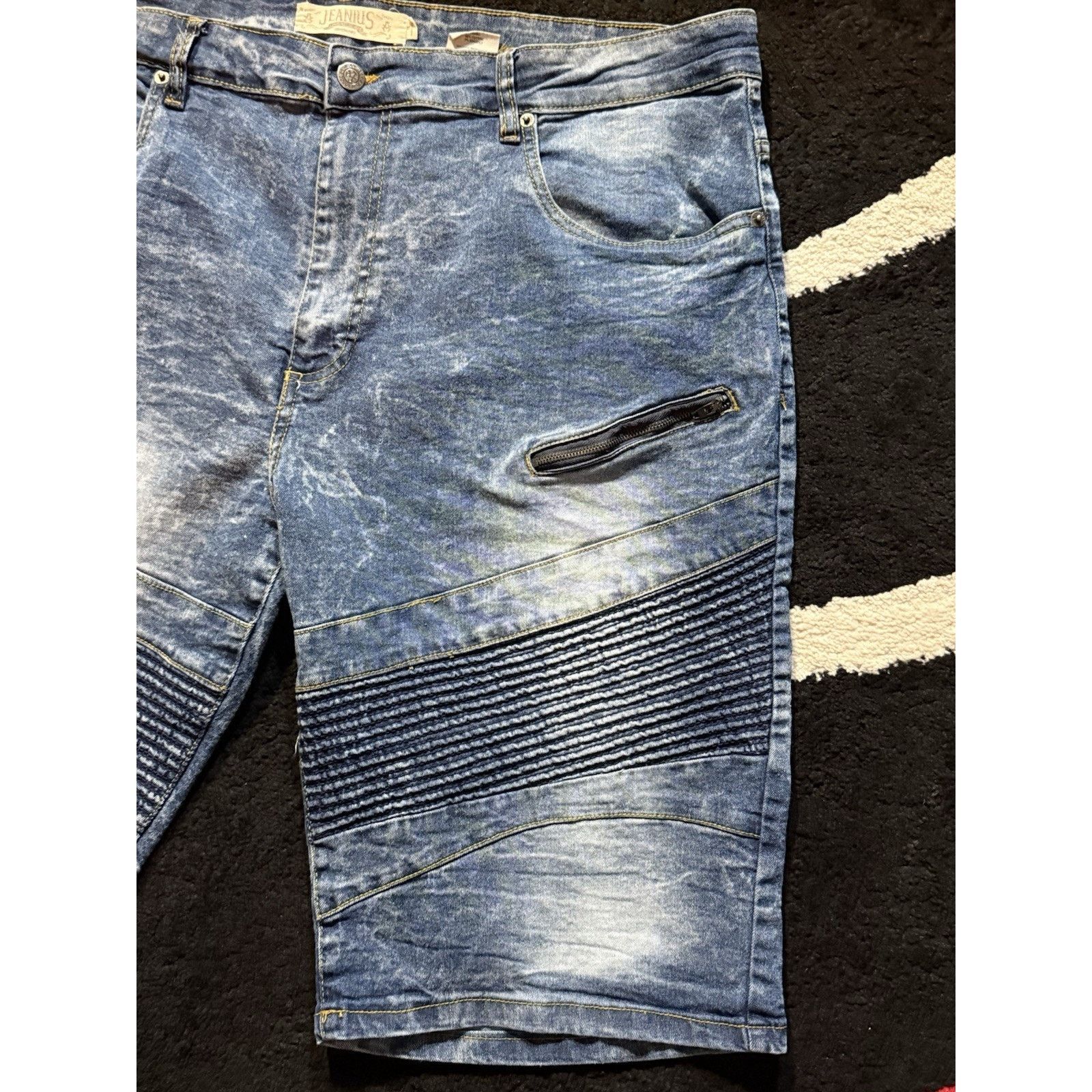 Akademiks Vintage Akademiks Jean Shorts Men’s Size 38 Jeanius Y2K Size US 38 / EU 54 - 2 Thumbnail