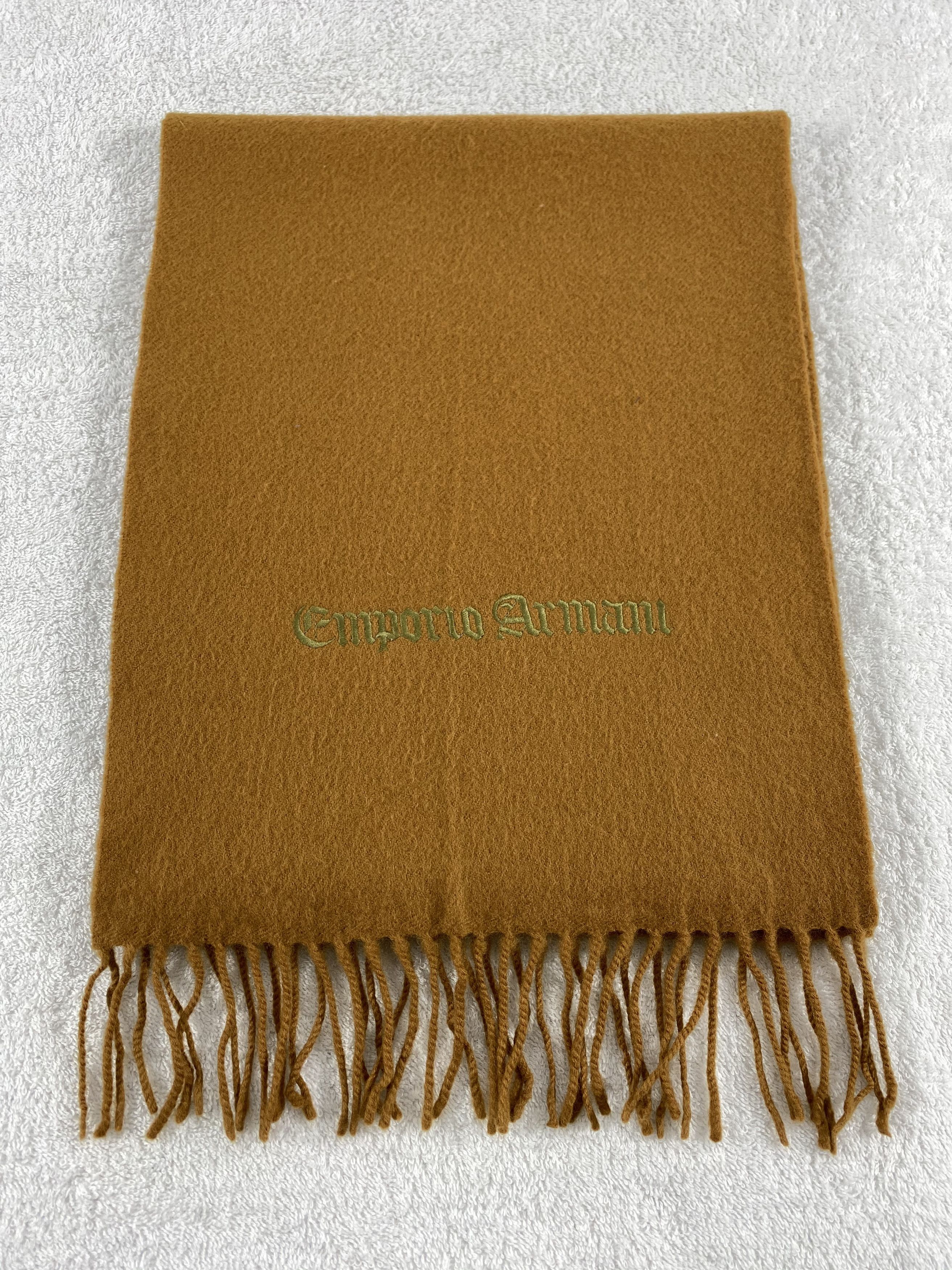 Emporio Armani Vintage Emporio Armani Scarf/Muffler/Neckwear MF728 Size ONE SIZE - 2 Thumbnail