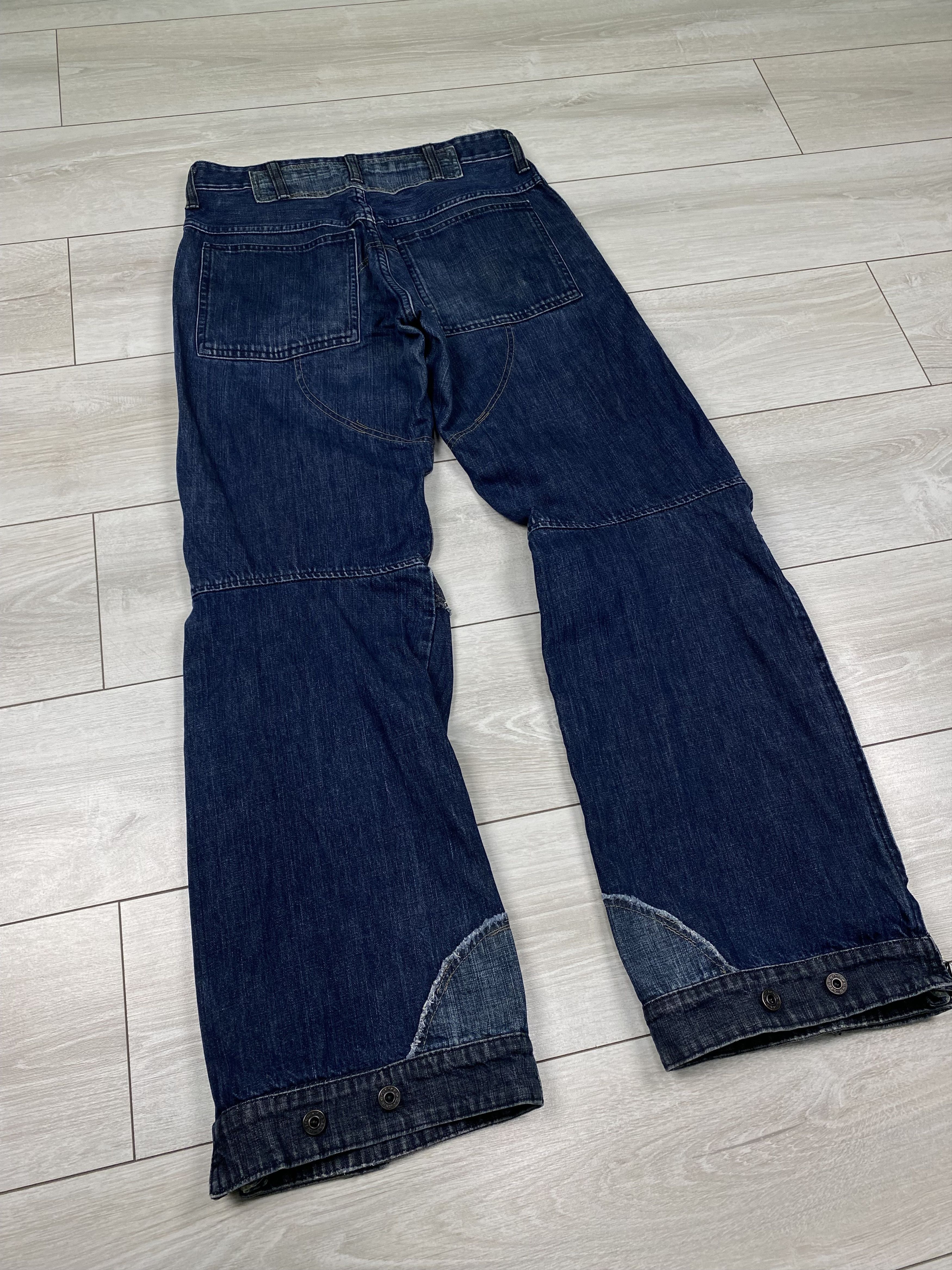 G-Star G Star RAW Cargo Baggy zip Flare Avant Garde elwood Pants Size US 31 - 11 Thumbnail