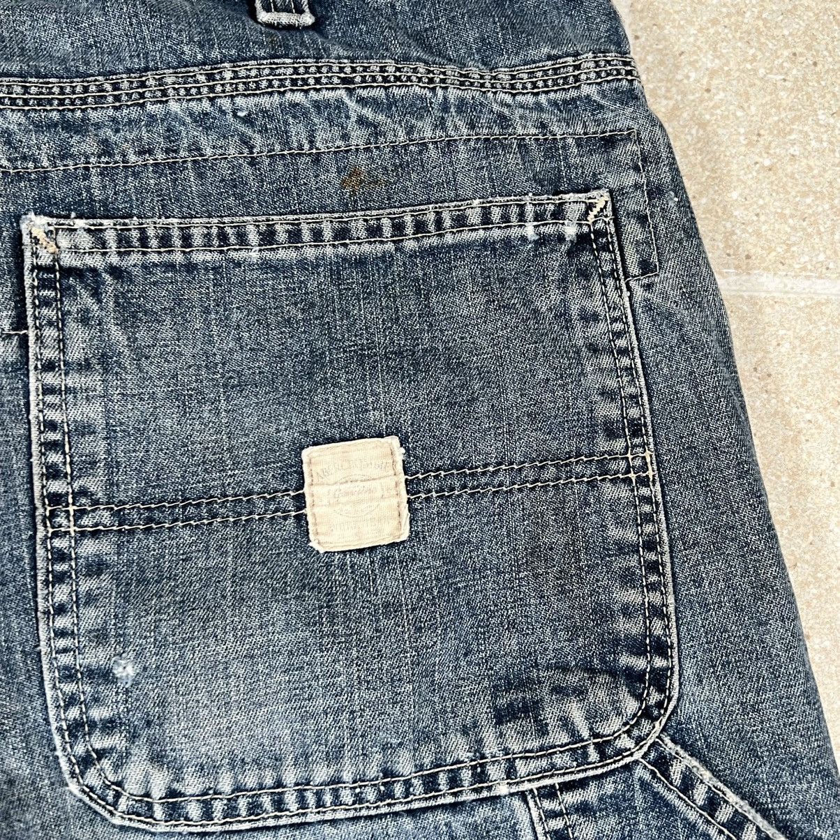 Abercrombie & Fitch VTG Abercrombie Fitch Jeans 32x28 Carpenter USA Baggy Pants Size US 32 / EU 48 - 4 Thumbnail