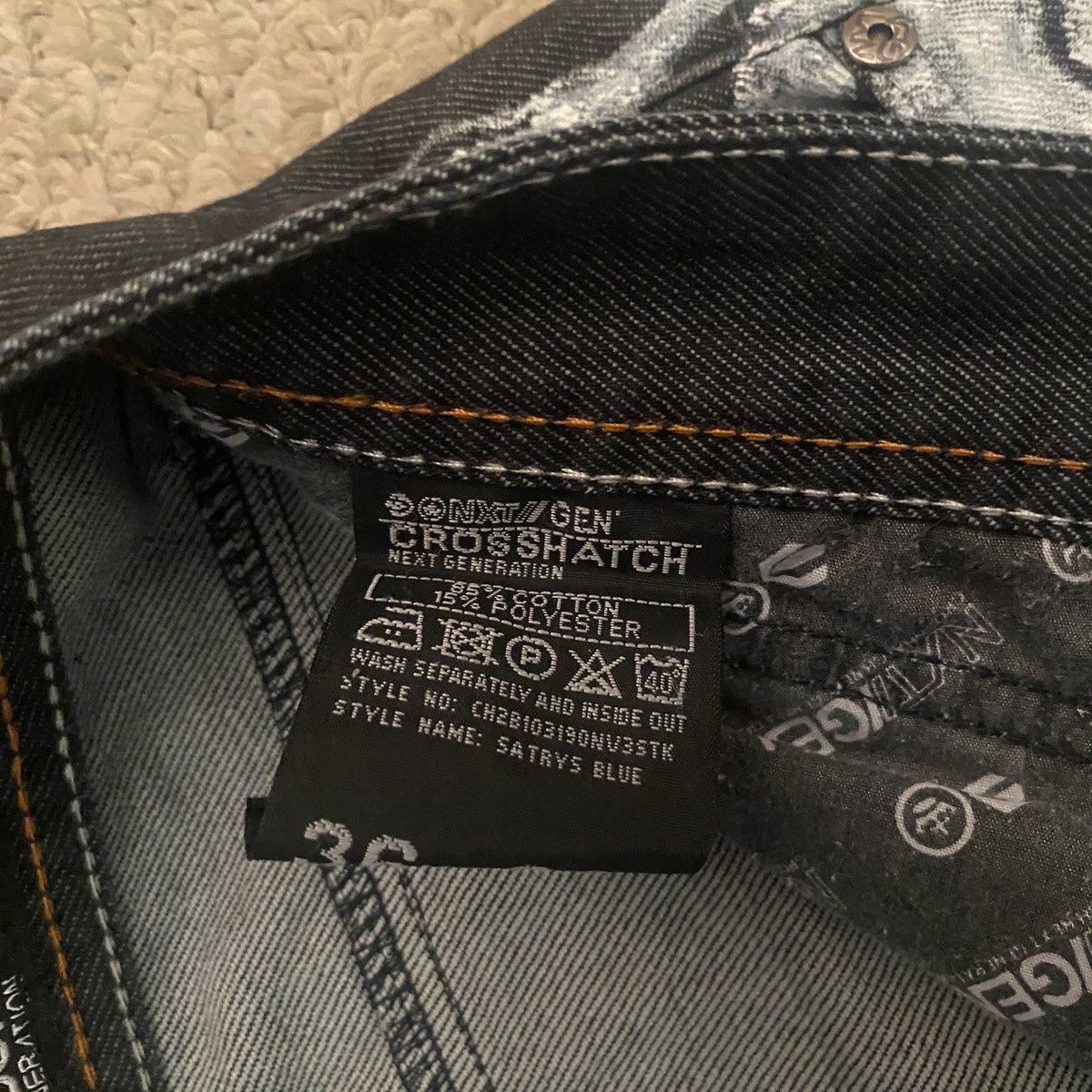 Other Cross Hatch Denim Jorts Size US 36 / EU 52 - 11 Thumbnail