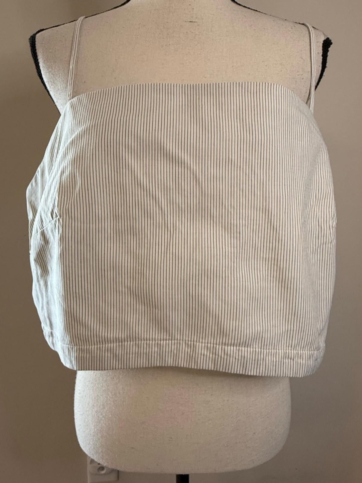 Other Banana Republic Factory preppy striped cropped top SZ XL Size XL / US 12-14 / IT 48-50 - 1 Thumbnail