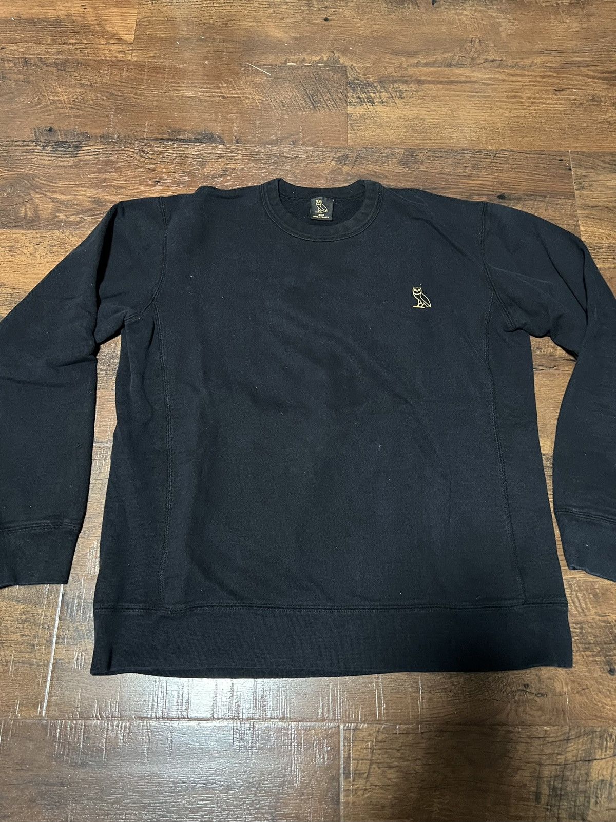 October’s Very Own OVO Logo Crewneck L Black
