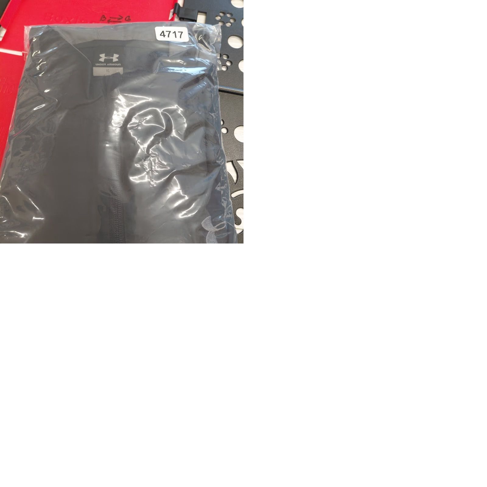 Under Armour Under Armour Jacket Mens XL Black/Gray Full Zip All Seasons Regular Fit Vented Olympia Size US XL / EU 56 / 4 - 11 Thumbnail
