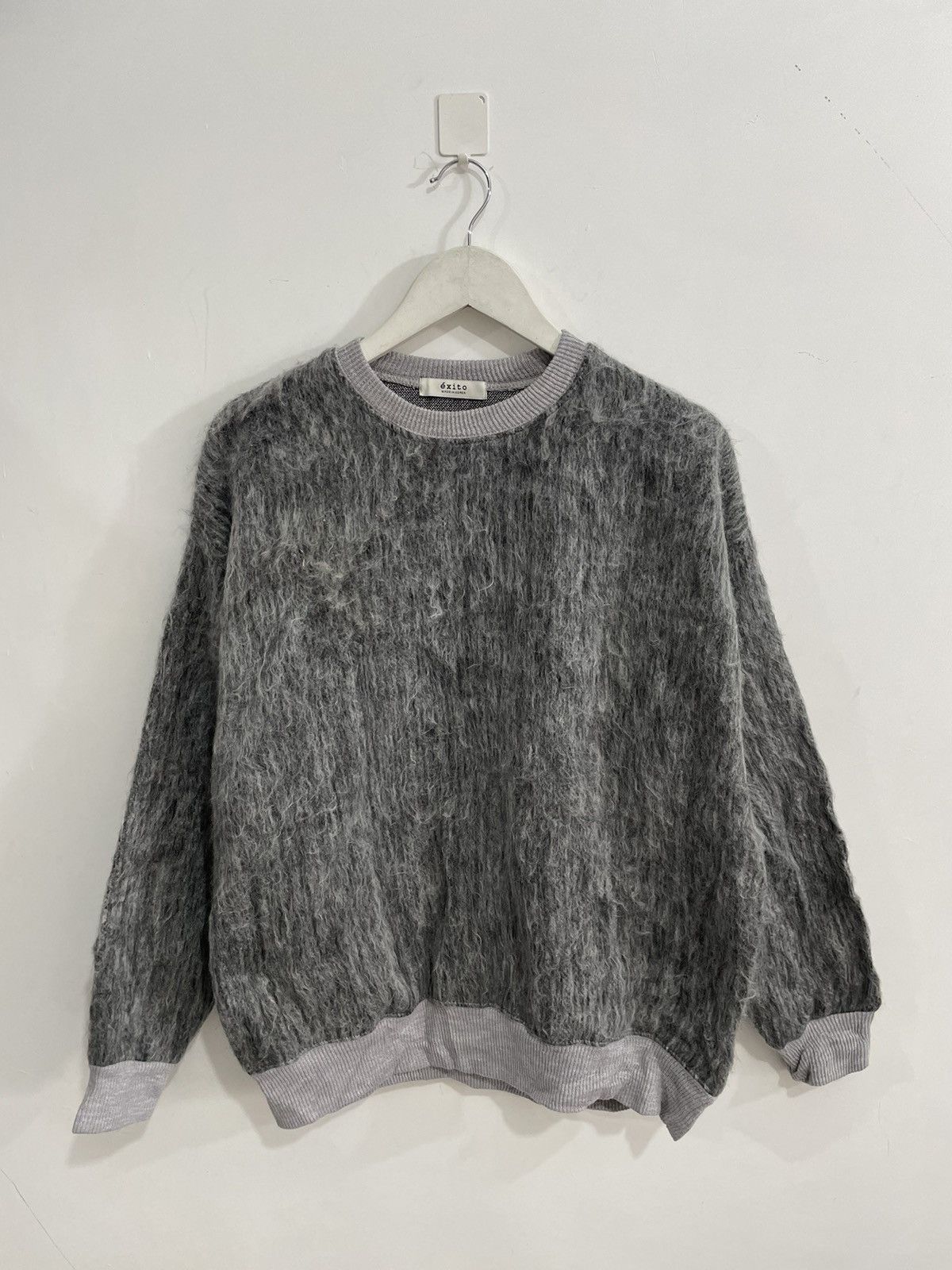 Comme des Garcons Homme Plus 2000s Exito Mohair japan knitwear y2k style Size US XL / EU 56 / 4 - 1 Thumbnail