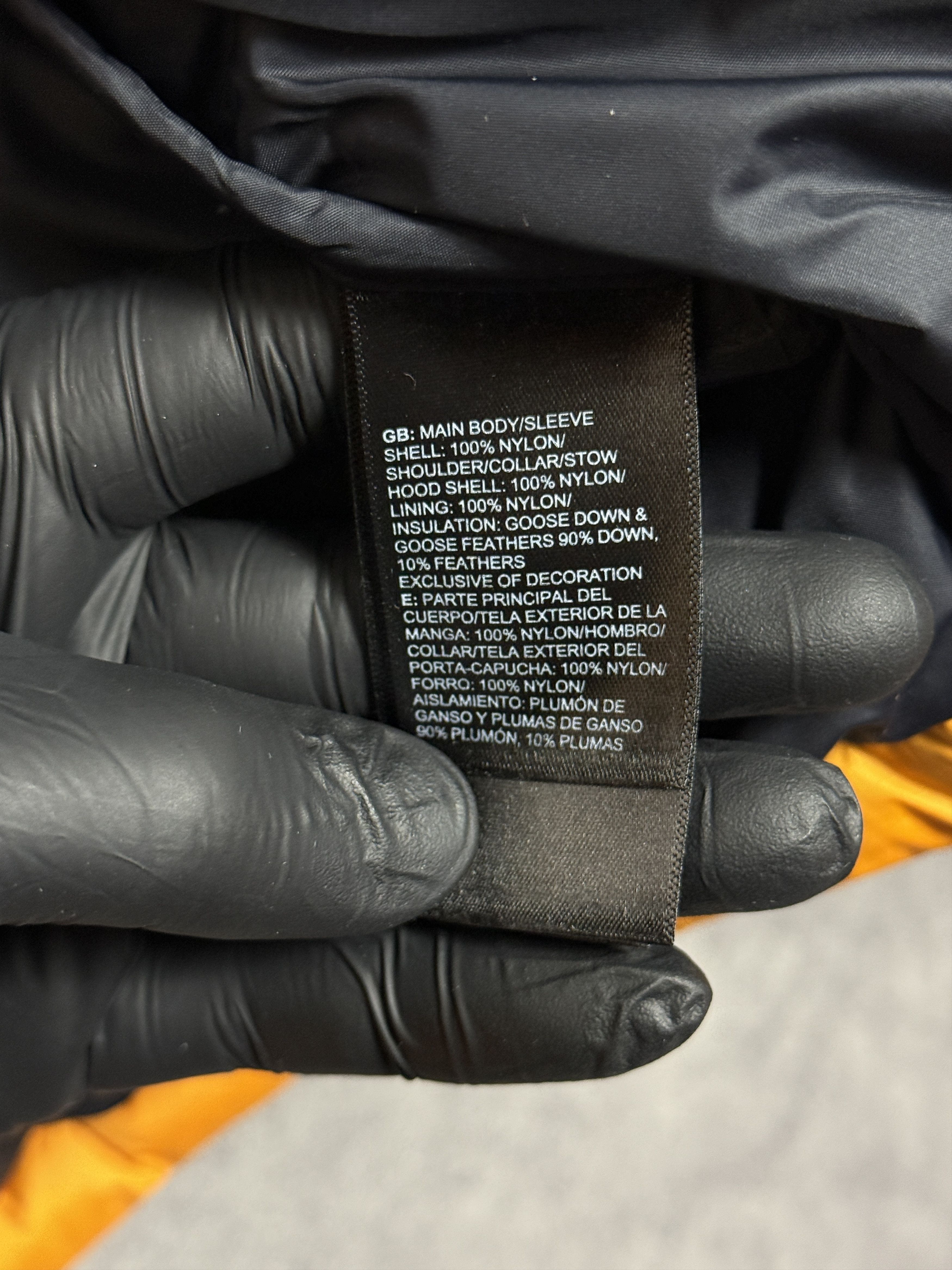 The North Face The North Face Nuptse 700 yellow down jacket mini logo Size US M / EU 48-50 / 2 - 17 Thumbnail