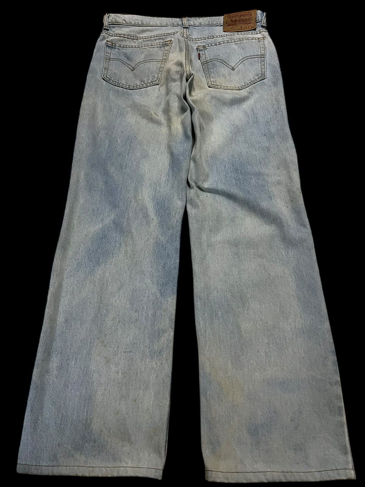 Jean × Levi's × Levi's Vintage Clothing 💥Baggy💥90’s Levis 515 Stone Wash Jean Size US 31 - 2 Thumbnail