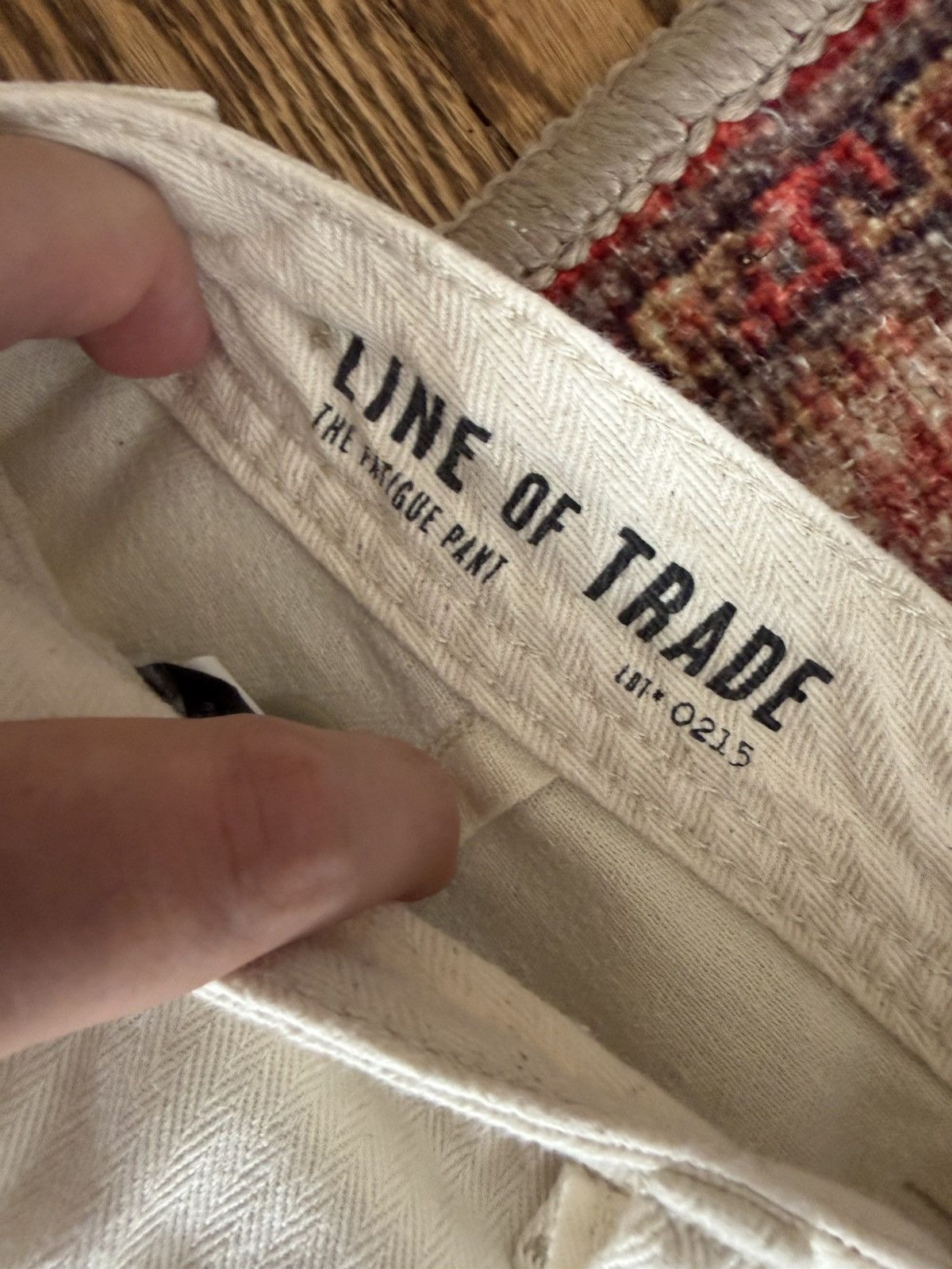 Other Line of Trade Herringbone Fatigue Pants Size US 34 / EU 50 - 1 Thumbnail
