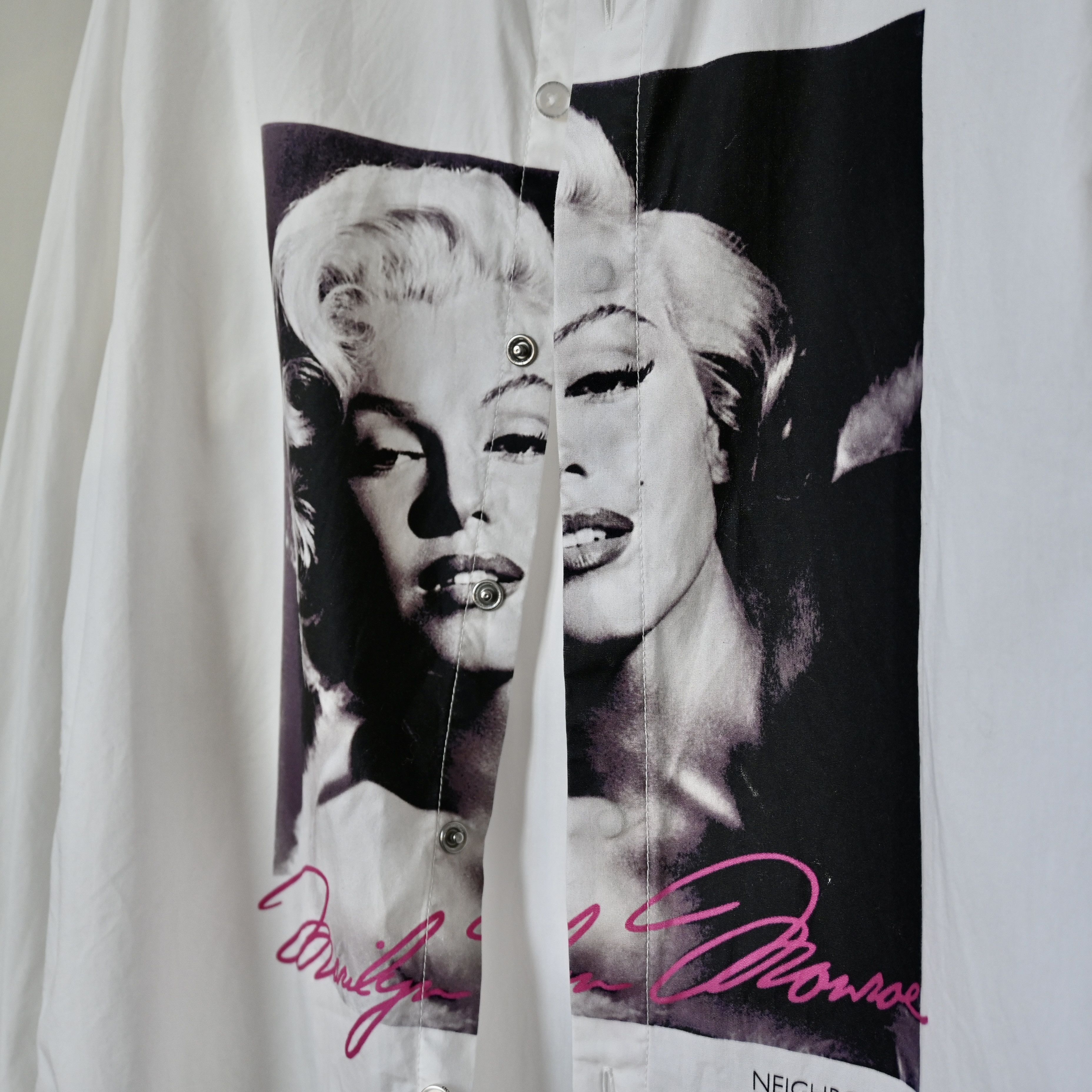 Neighborhood 2014 NEIGHBORHOOD Marilyn Monroe photo printed shirt, M Size US S / EU 44-46 / 1 - 8 Thumbnail