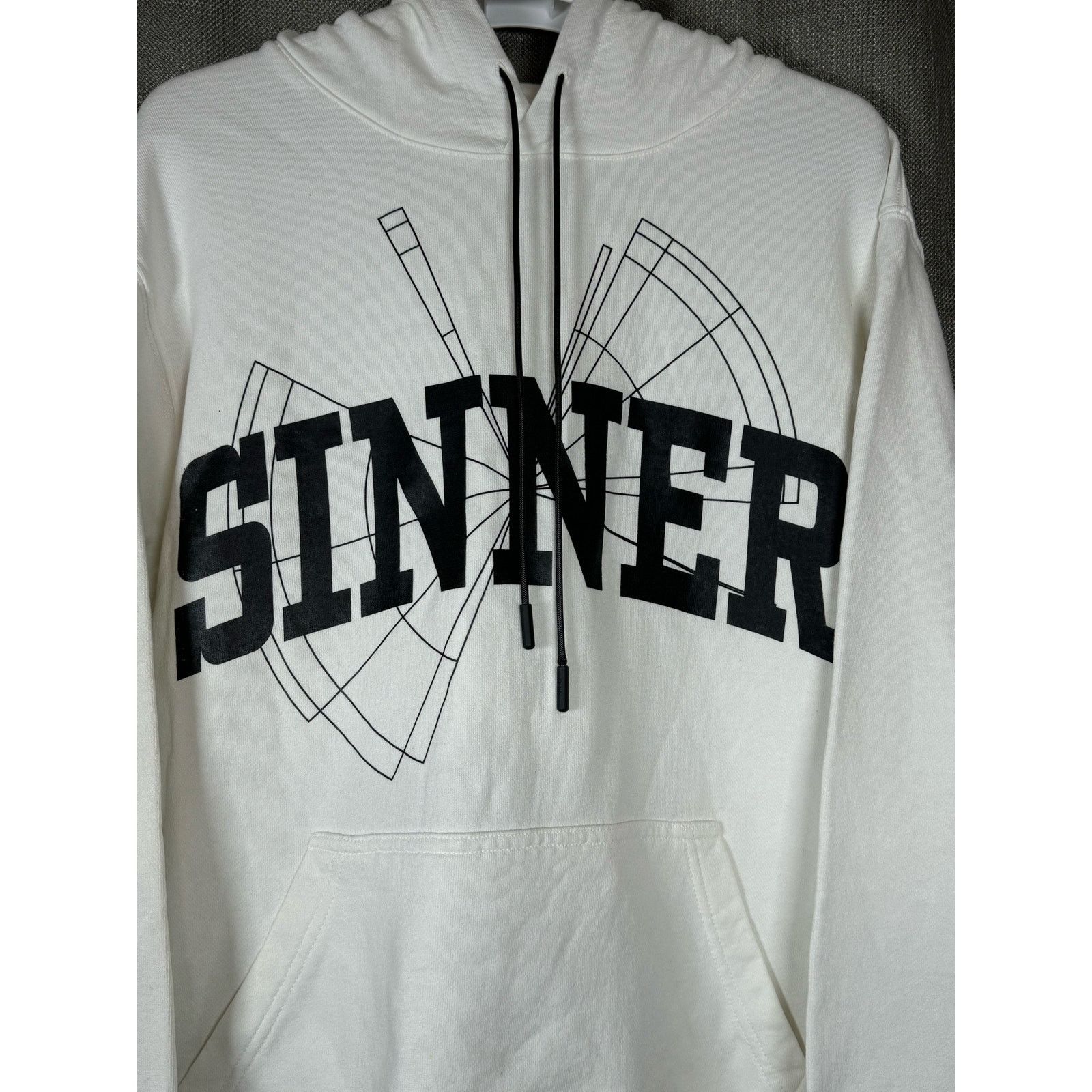 Rta RtA Black White Sinner Graphic Pullover Hoodie Streetwear S Size US S / EU 44-46 / 1 - 3 Thumbnail