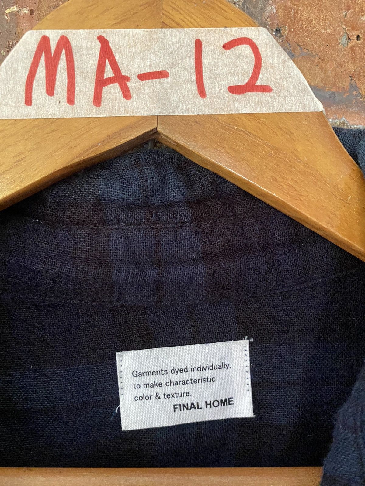 Final Home 2000s Final Home Oversize Check tartan flannel Size US L / EU 52-54 / 3 - 8 Thumbnail