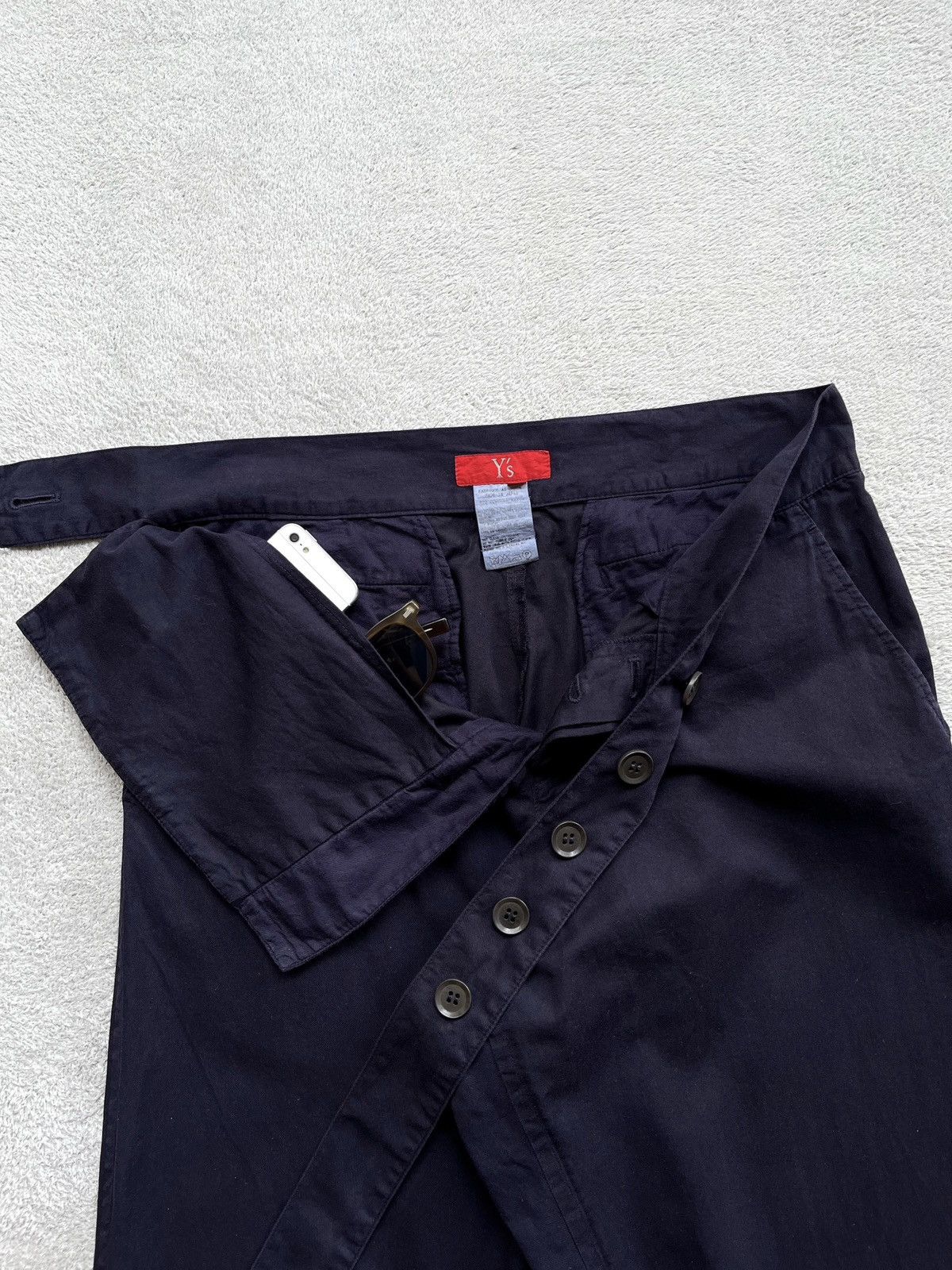 Yohji Yamamoto Vintage Yohji Yamamoto Y’s Red Label Trousers Size US 31 - 5 Thumbnail