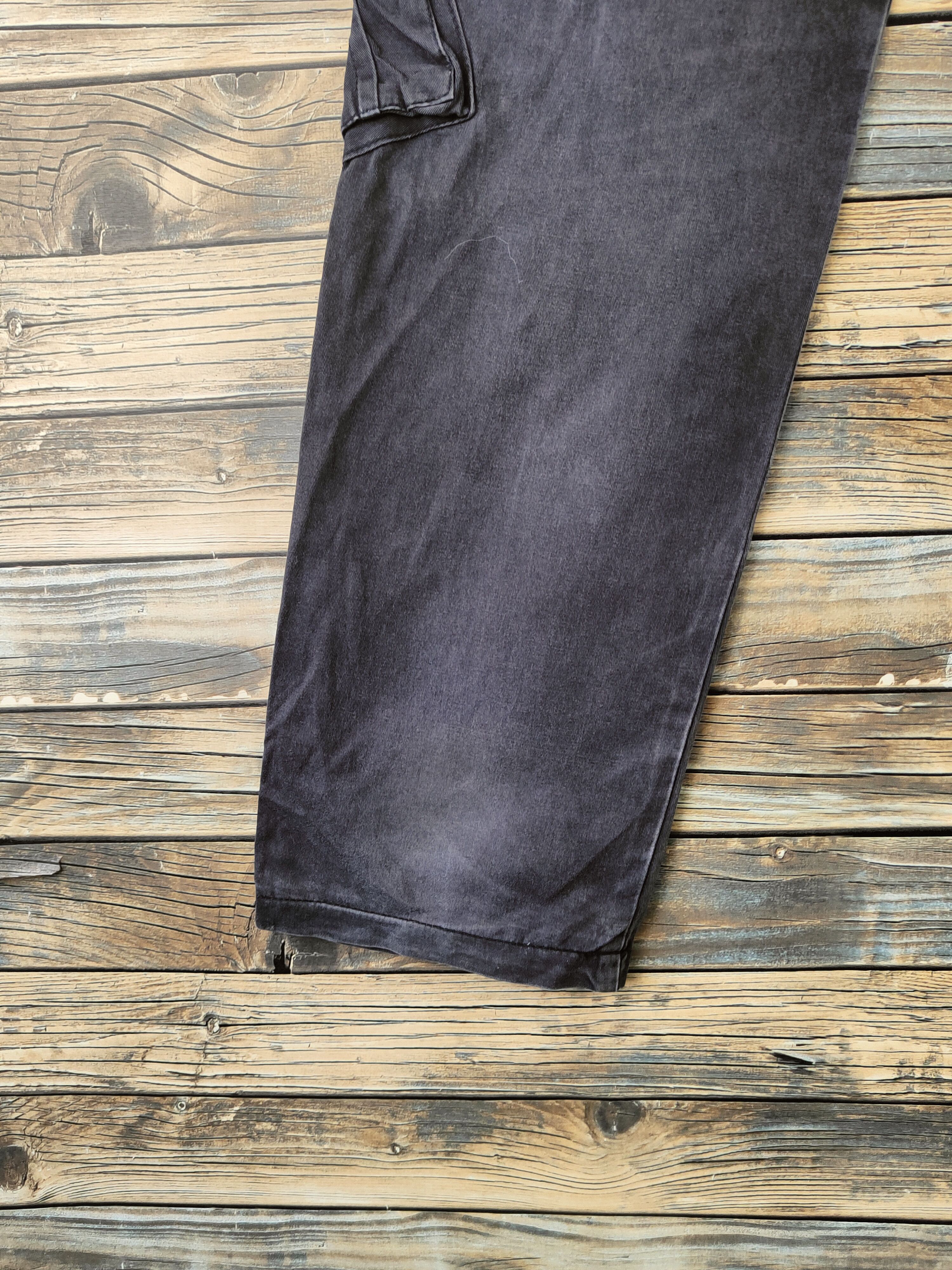 Japanese Brand DL Japan faded Black utility tactical Cargo Pants #46-953 Size US 32 / EU 48 - 10 Thumbnail