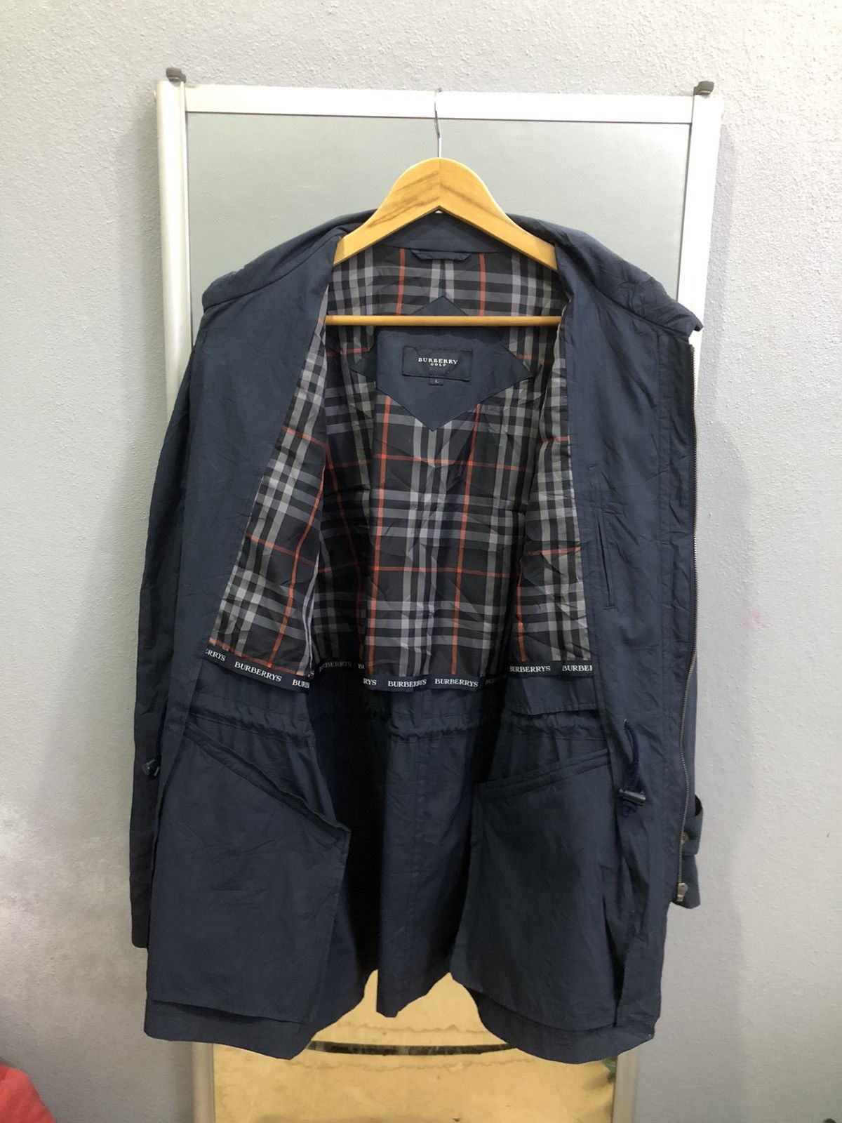 Burberry Vintage Burberry Golf Jacket Nova Check Lining Size US L / EU 52-54 / 3 - 10 Thumbnail