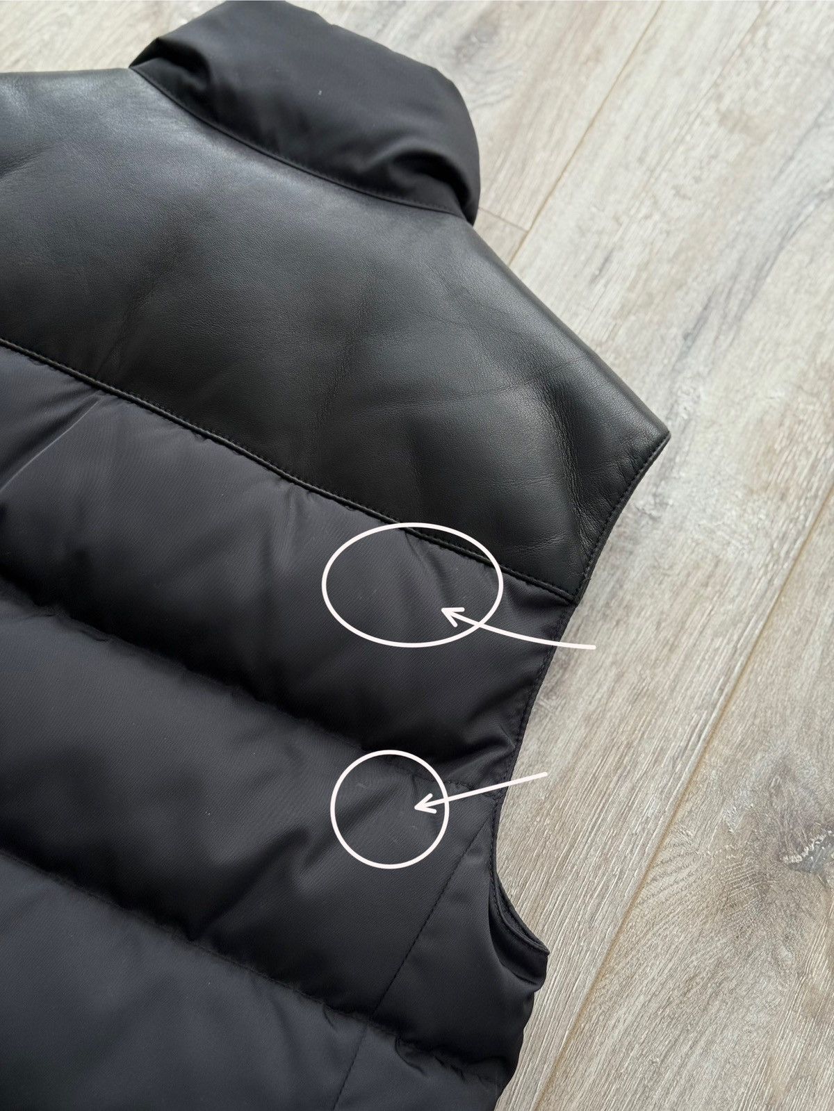 Prada Prada Badge Logo Cargo Gabardine Nylon/Lamb Puffer Down Vest Size US M / EU 48-50 / 2 - 24 Thumbnail