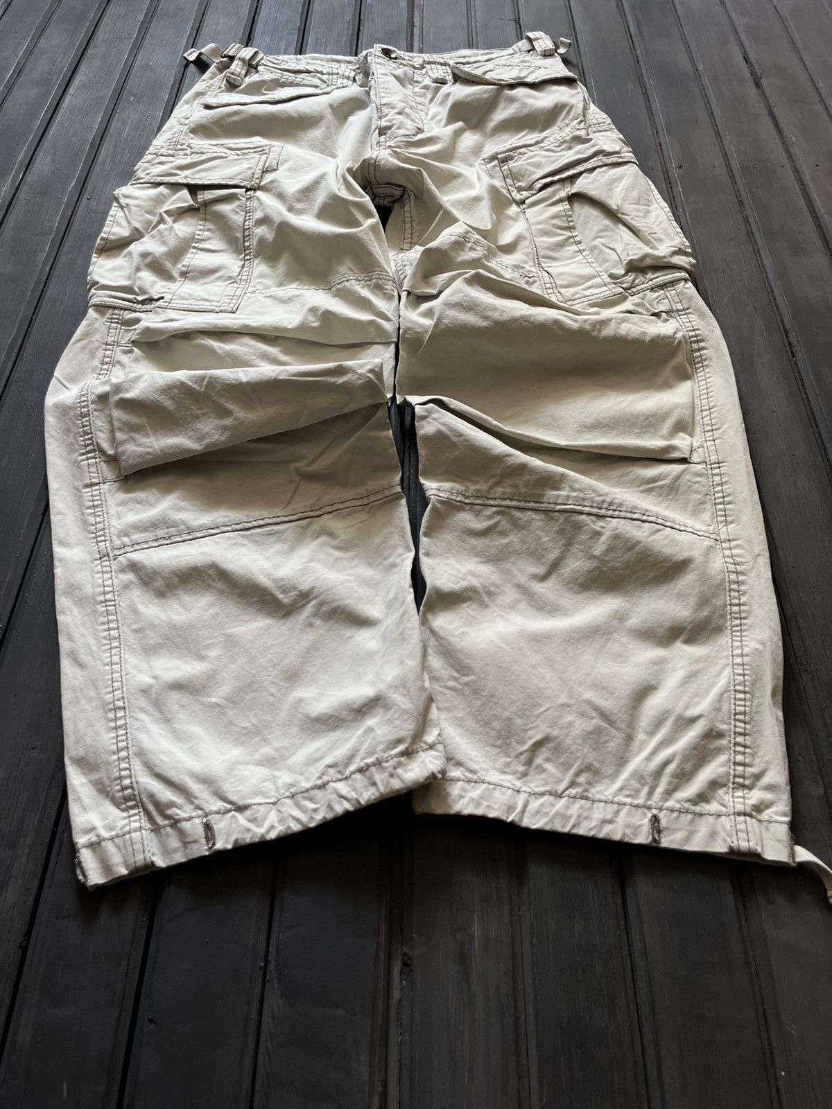 Hysteric Glamour VINTAGE 💥HYSTERIC GLAMOUR RICK OWENS STYLE BAGGY JEANS 90S Size US 32 / EU 48 - 6 Thumbnail