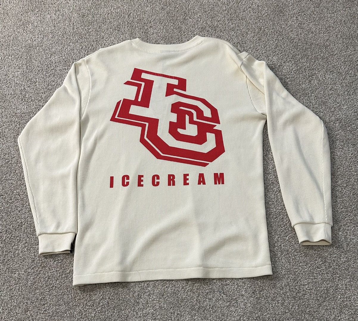 Billionaire Boys Club × Icecream BBC Icecream Europe exclusive Y2K waffle knit Size US S / EU 44-46 / 1 - 2 Thumbnail