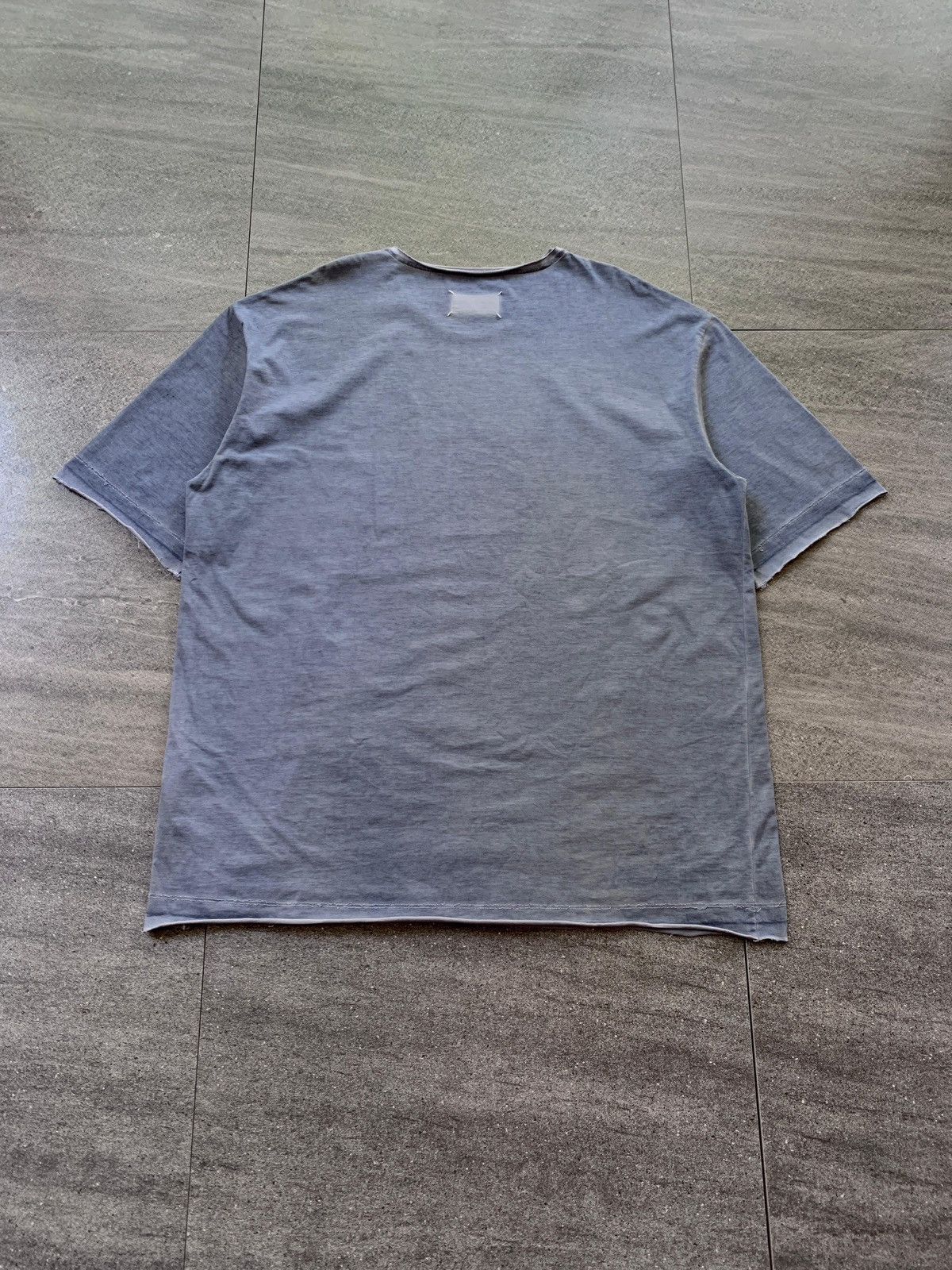Maison Margiela FREE TAX! Line 10 Distressed Faded Teee Size US XL / EU 56 / 4 - 4 Thumbnail