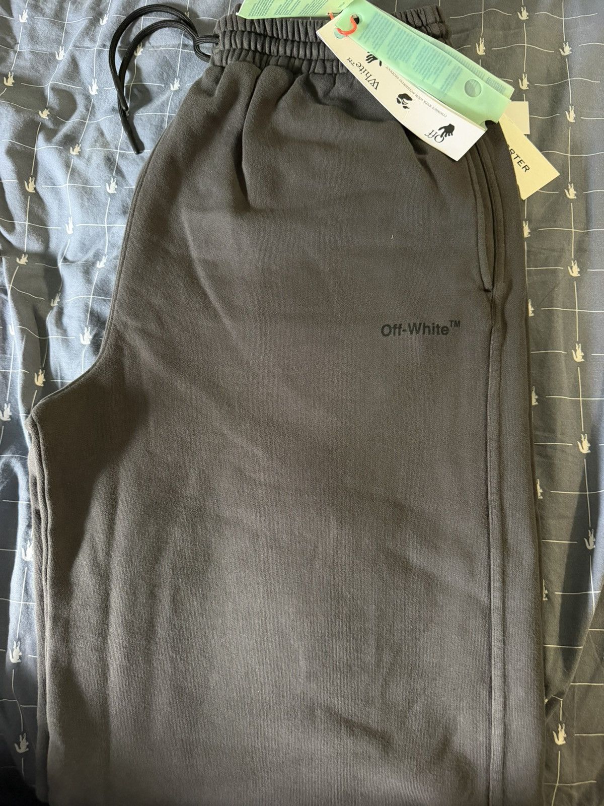 Off-White Off-White Diag Tab Vintage Skate Sweatpants Size US 38 / EU 54 - 1 Thumbnail