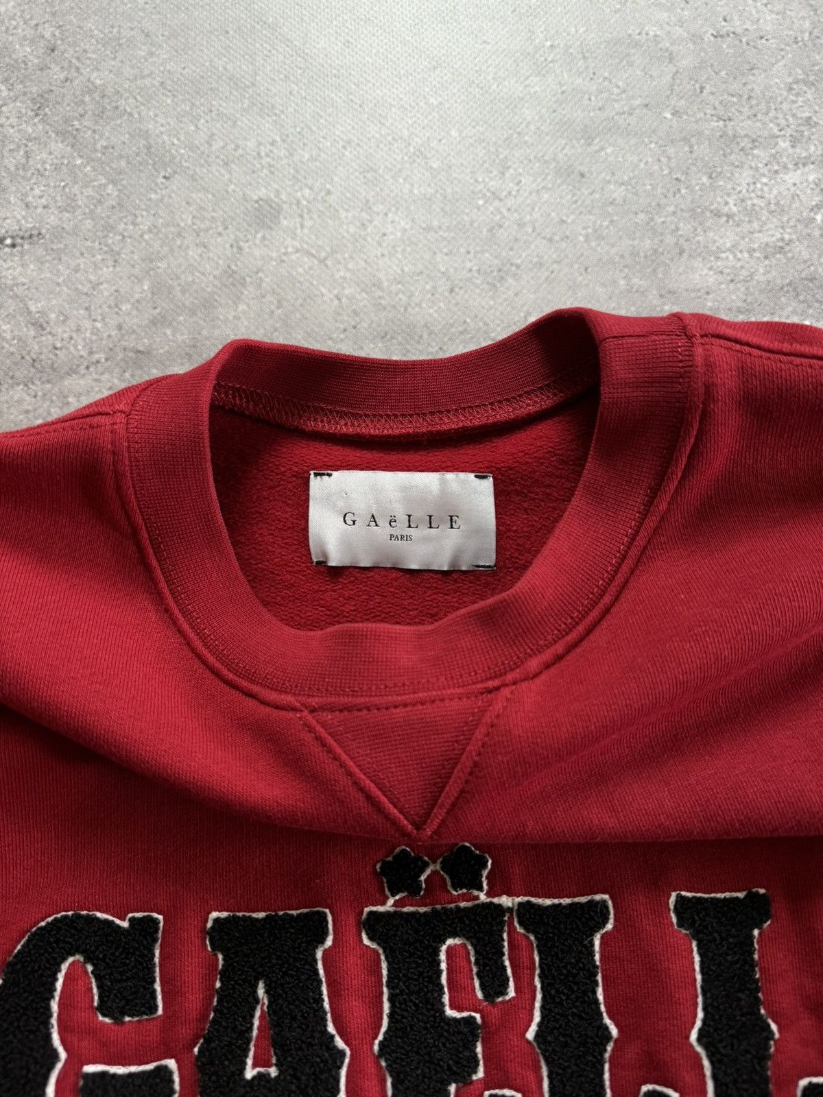 Gaelle Paris GAëLLE Paris Women’s Buckle Zip Red Sweatshirt Size S / US 4 / IT 40 - 3 Thumbnail