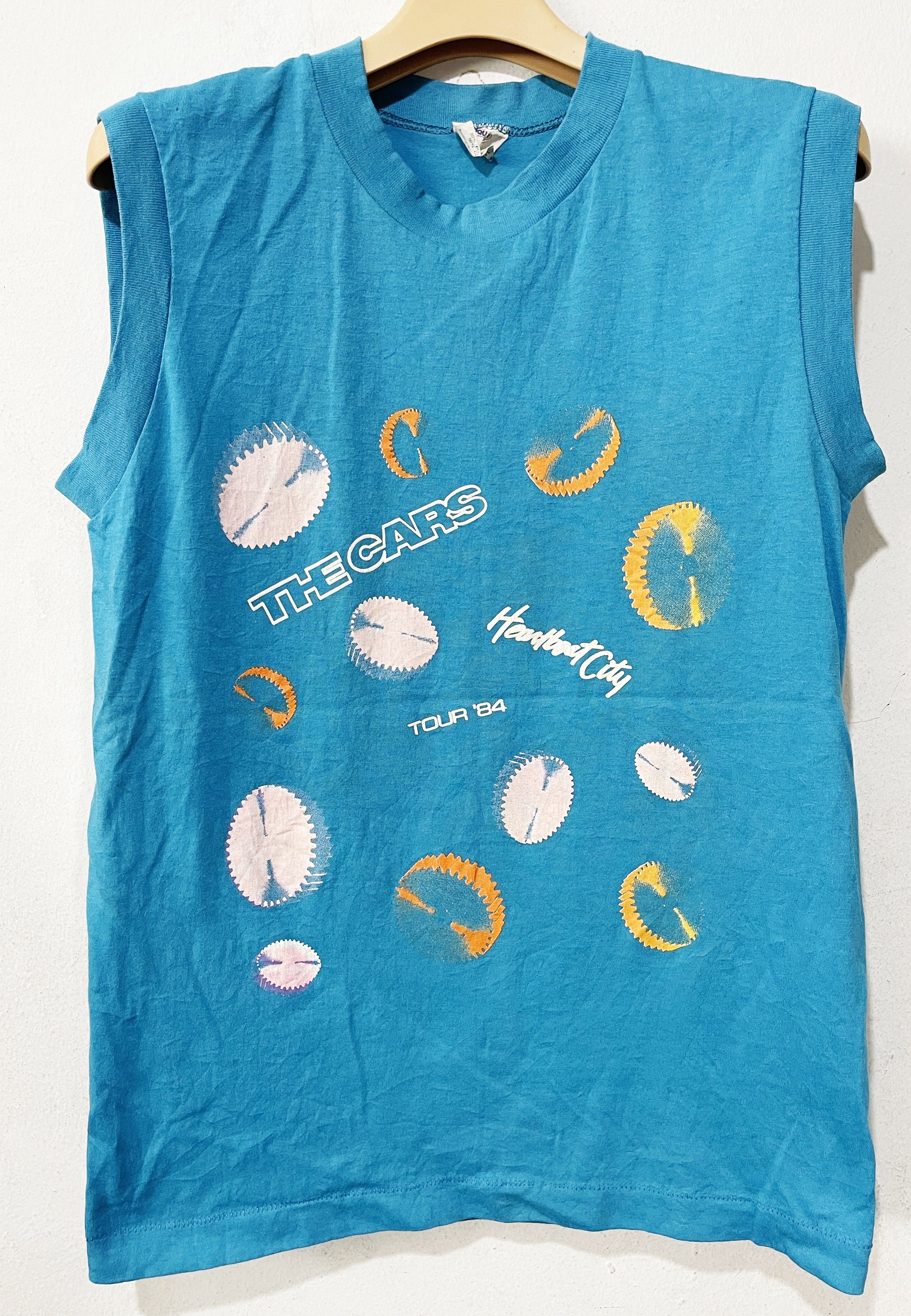 Band Tees × Vintage Vintage 80s The Cars Shirt Size US XS / EU 42 / 0 - 1 Thumbnail