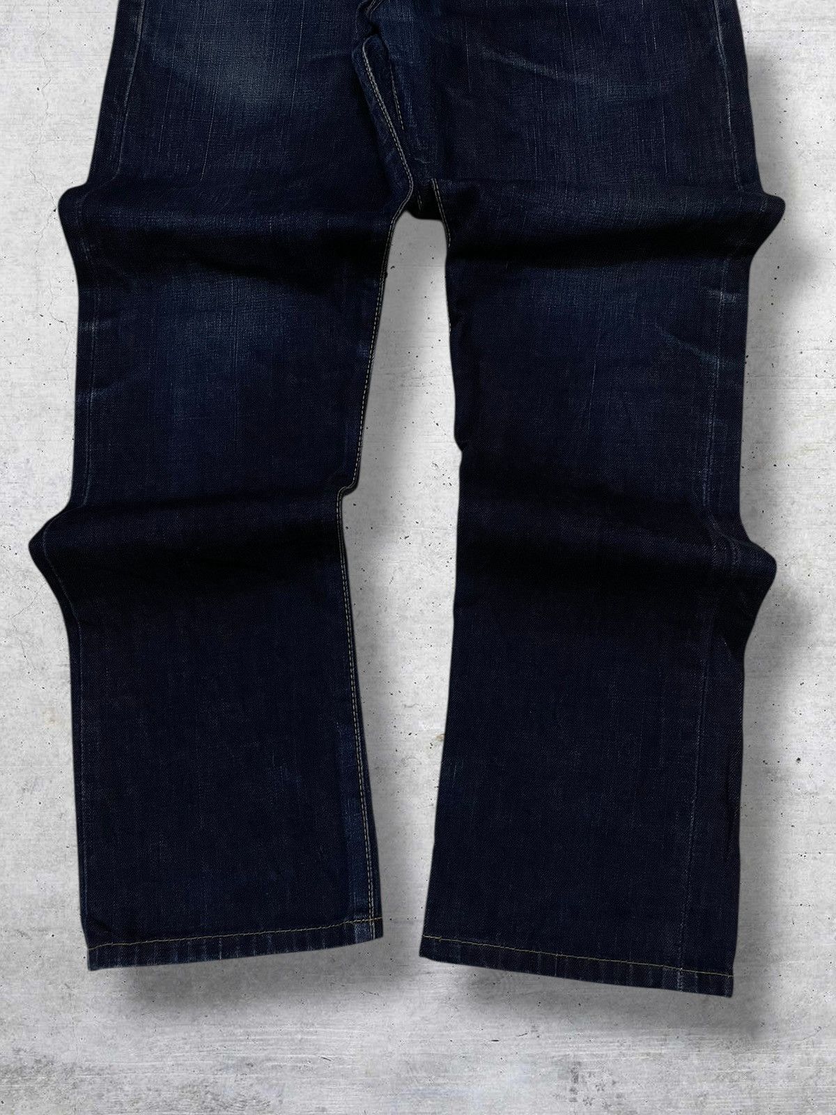 Edwin VINTAGE EDWIN 90S DESIGNER JAPAN OG SELVEDGE INDIGO DENIM Size US 34 / EU 50 - 3 Thumbnail