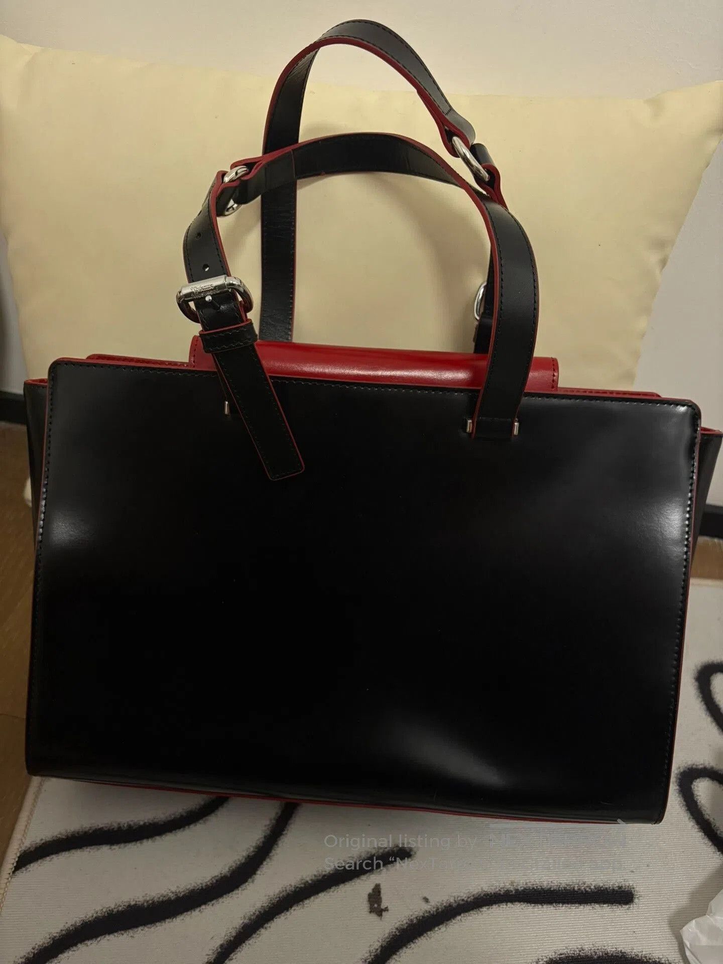 Vivienne Westwood Vivienne Westwood Black Red Handbag. Size ONE SIZE - 2 Thumbnail