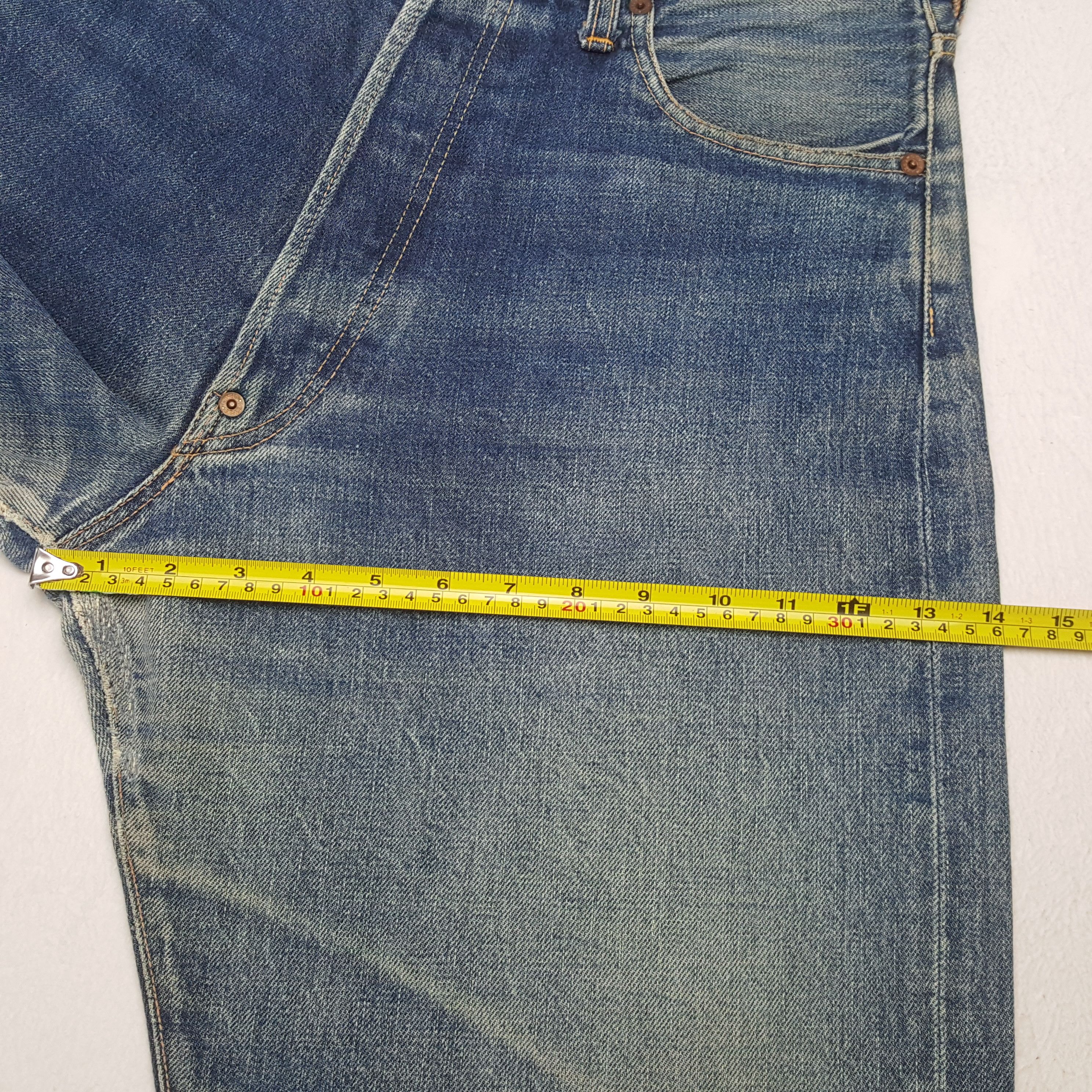 Evisu Evis Japanese Brand Streetwear Custom Daicock Jeans RR18 Size US 32 / EU 48 - 9 Thumbnail