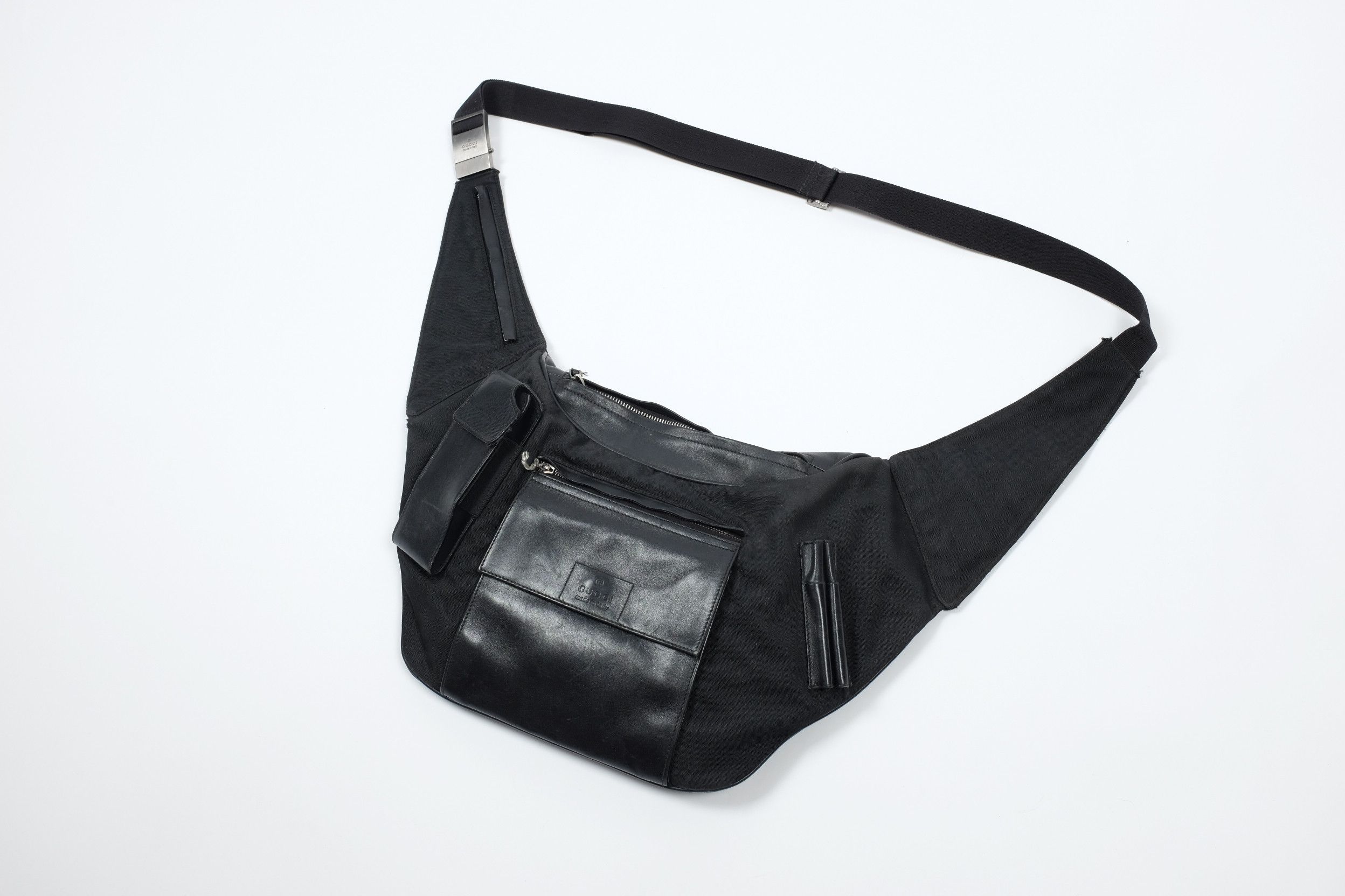 Gucci Gucci by Tom Ford black leather crossbody bag Size ONE SIZE - 1 Thumbnail