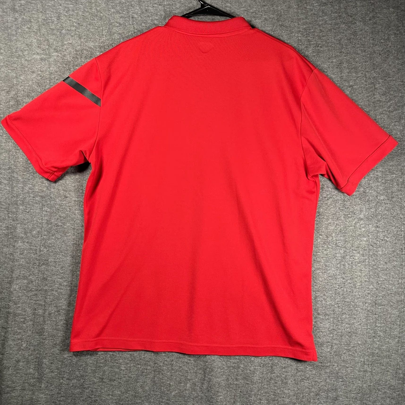 Callaway Callaway Polo Shirt Mens 2XL Red Performance Golf Short Sleeve Striped Contrast Chest Right Sleeve Polo Man Mens Size US XXL / EU 58 / 5 - 3 Thumbnail