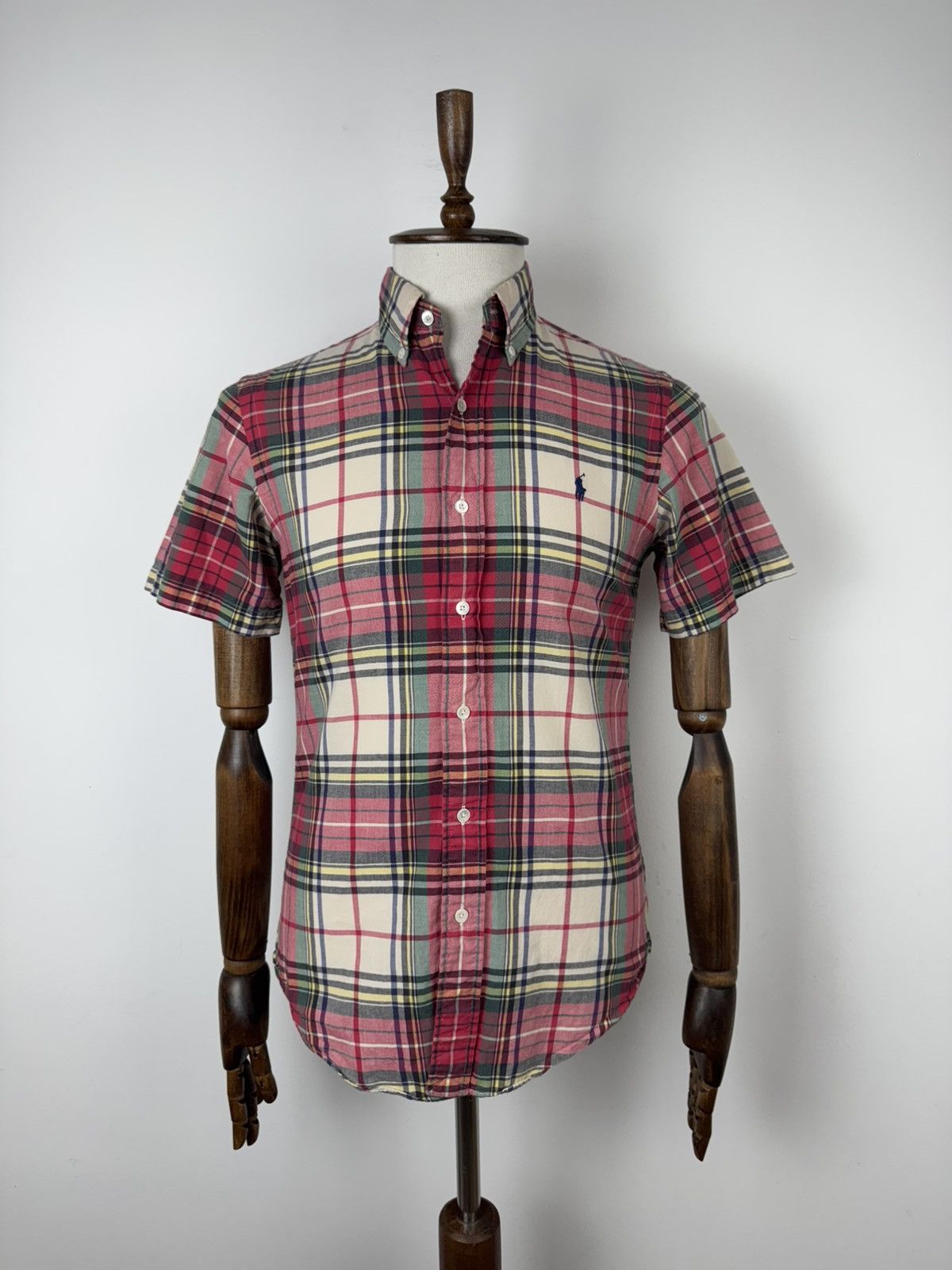 Polo Ralph Lauren × Vintage Men’s Vintage Polo Ralph Lauren Short Sleeve Shirt Size S Size US S / EU 44-46 / 1 - 1 Thumbnail