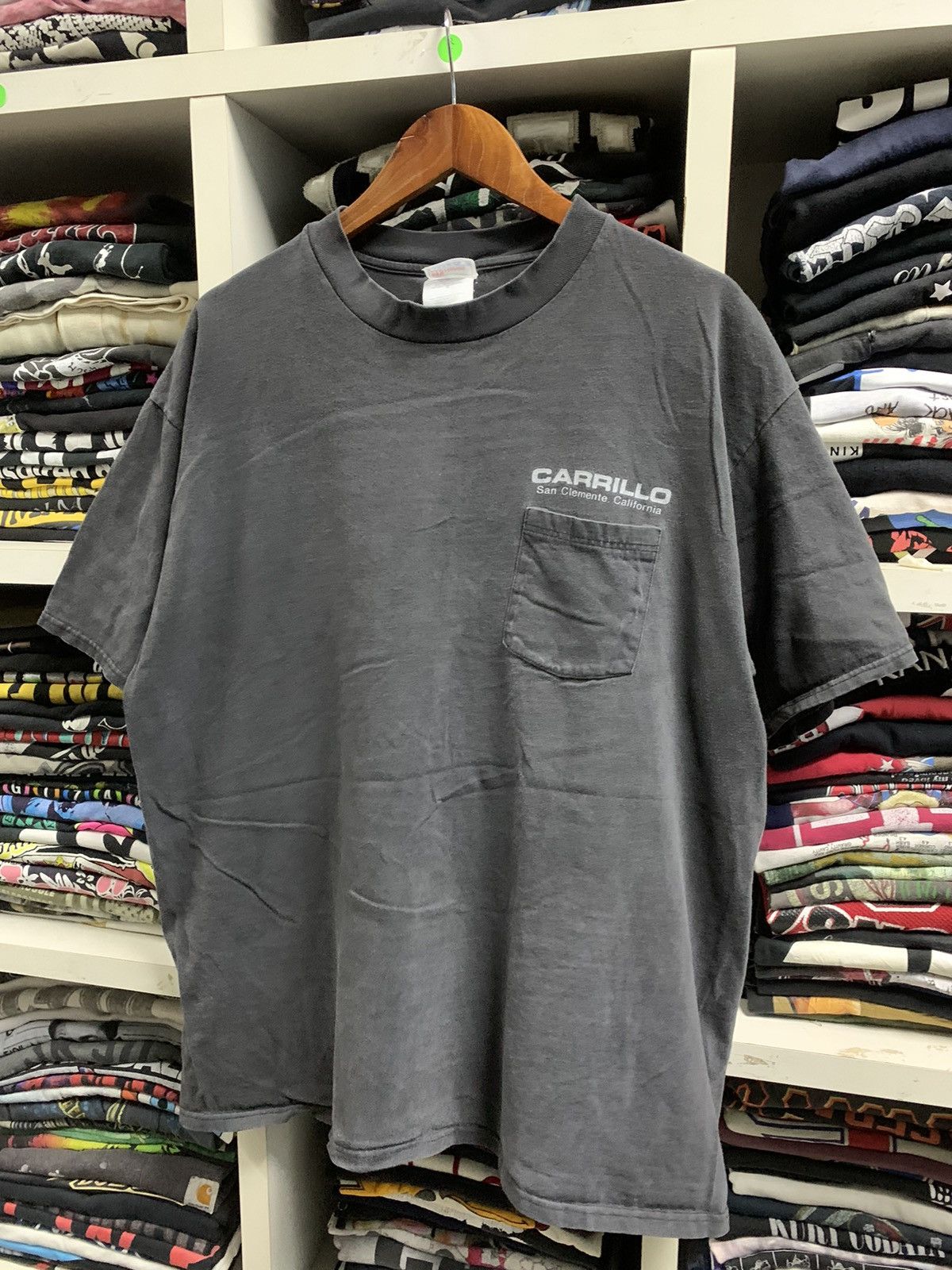 Hanes × Vintage Vintage Carillo t-shirt Size US XL / EU 56 / 4 - 5 Thumbnail