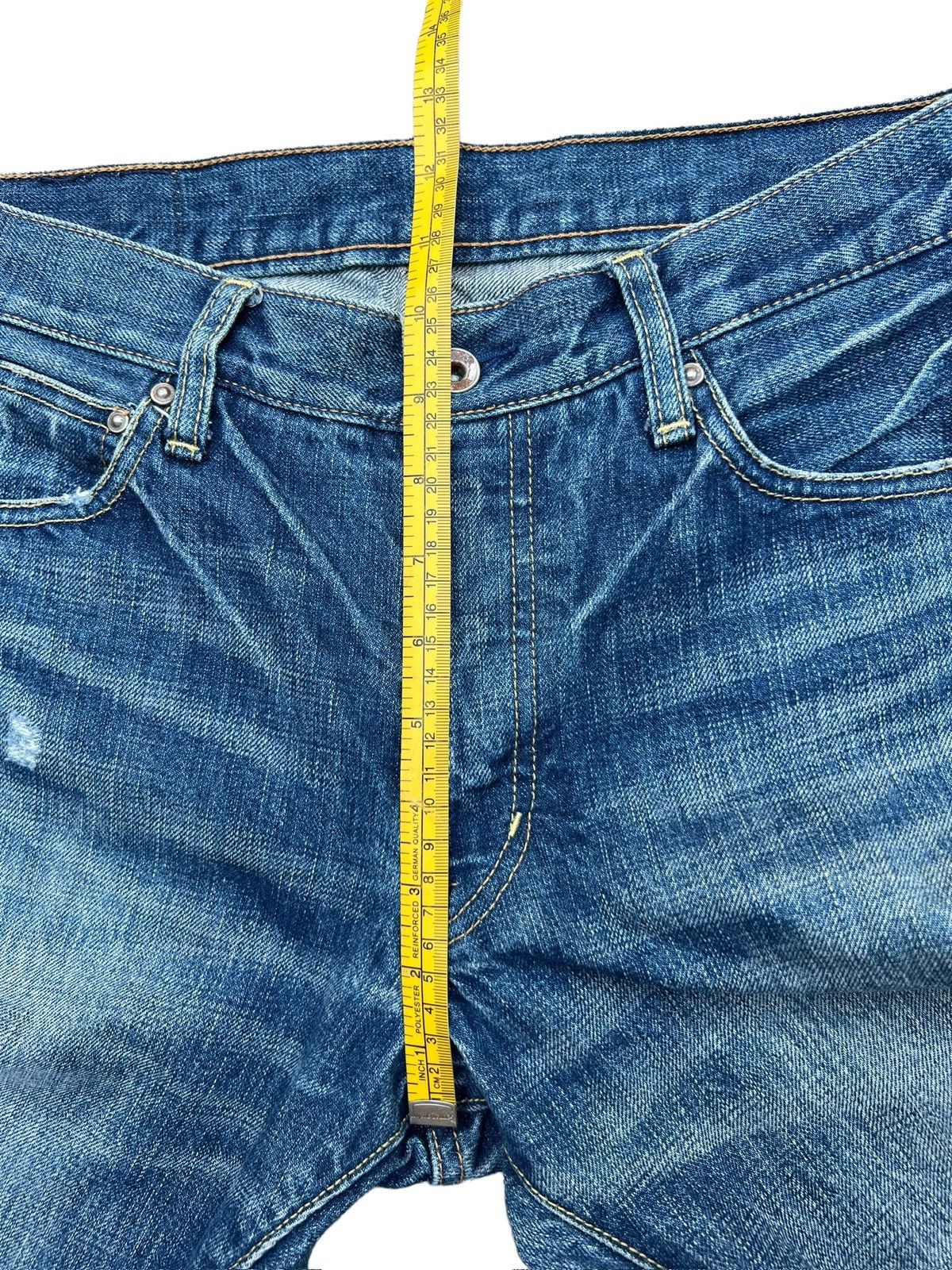 Journal Standard Selvedge Distressed Patchwork Jeans 30x30