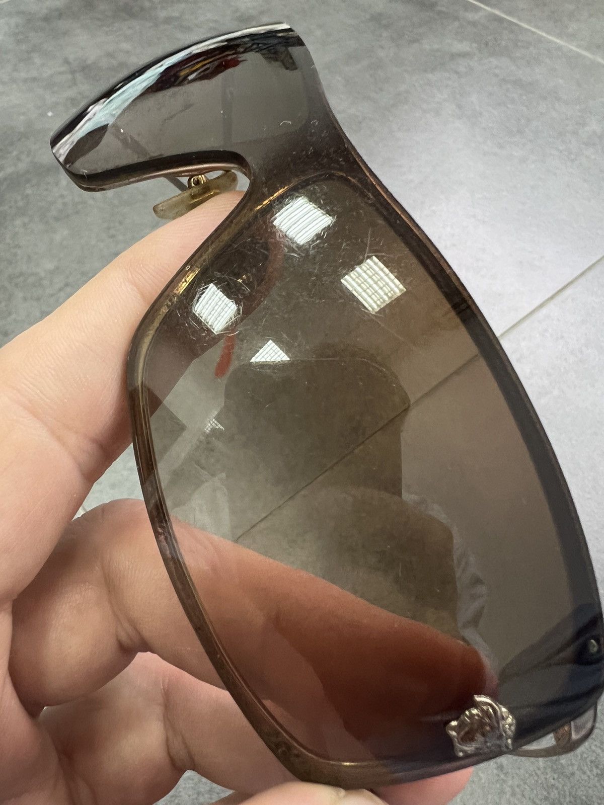 Versace × Vintage Vintage Authentic Versace Shield Sunglasses Medusa Size ONE SIZE - 7 Thumbnail